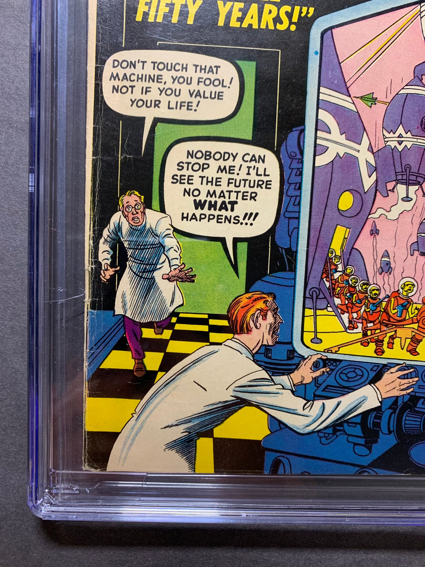 World of fantasy 15/ cgc graded 5.0/ golden age atlas (marvel) comics 1958