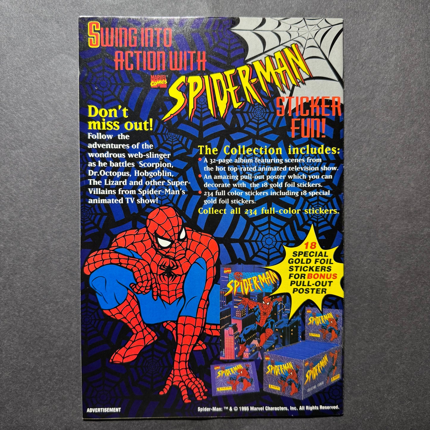 Spider-Man Adventures 1-15 Full Set/ Modern Age Marvel Comics 1994/1995