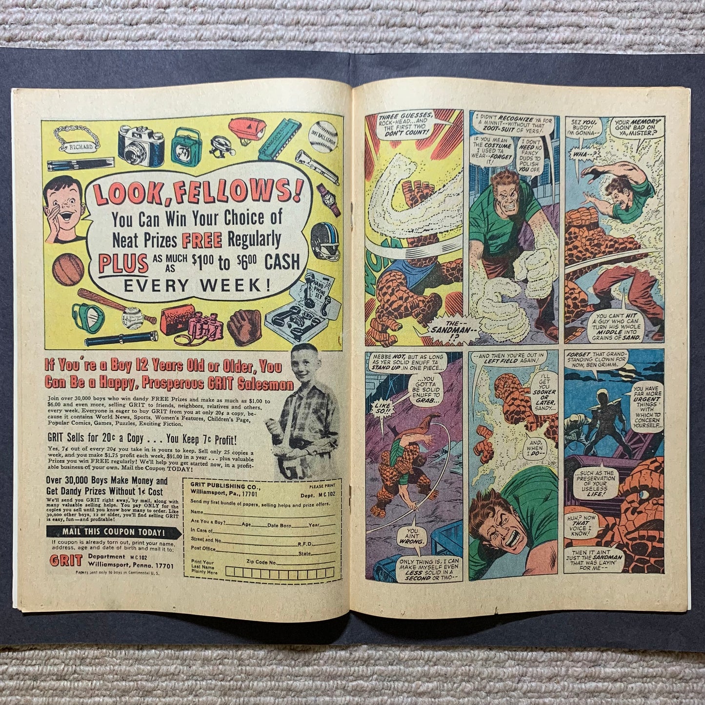 Fantastic four 129/ Bronze Age marvel comics 1972