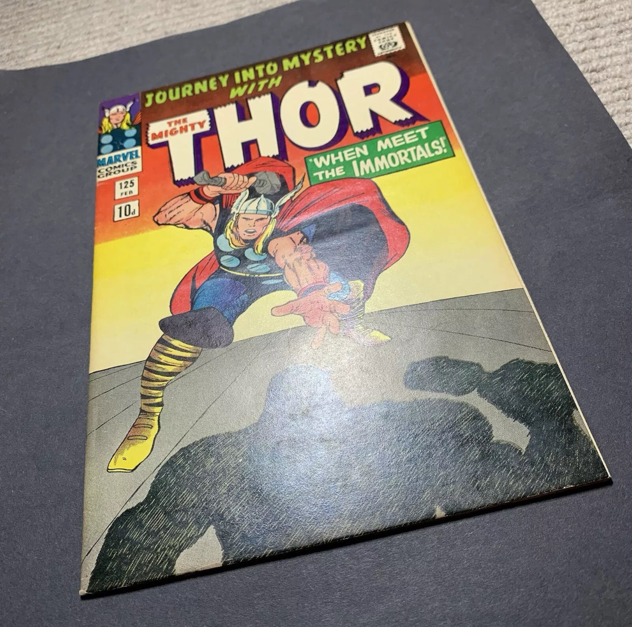 Journey Into Mystery 125/ Silver Age Marvel Comics 1966/ (VF)