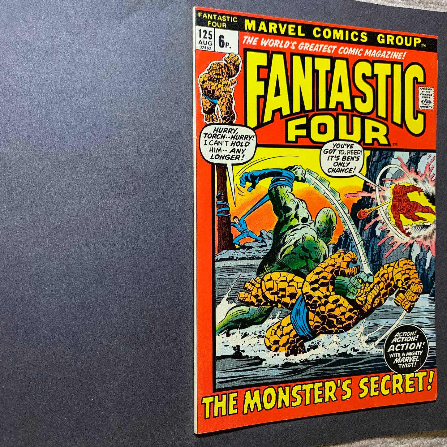 Fantastic four 125/ Bronze Age Marvel comics 1972