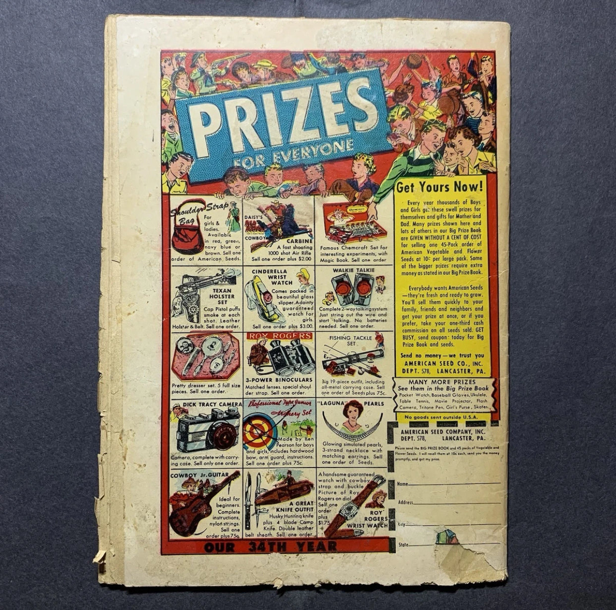 Fugitives from justice 1/ golden age St. John comics 1952