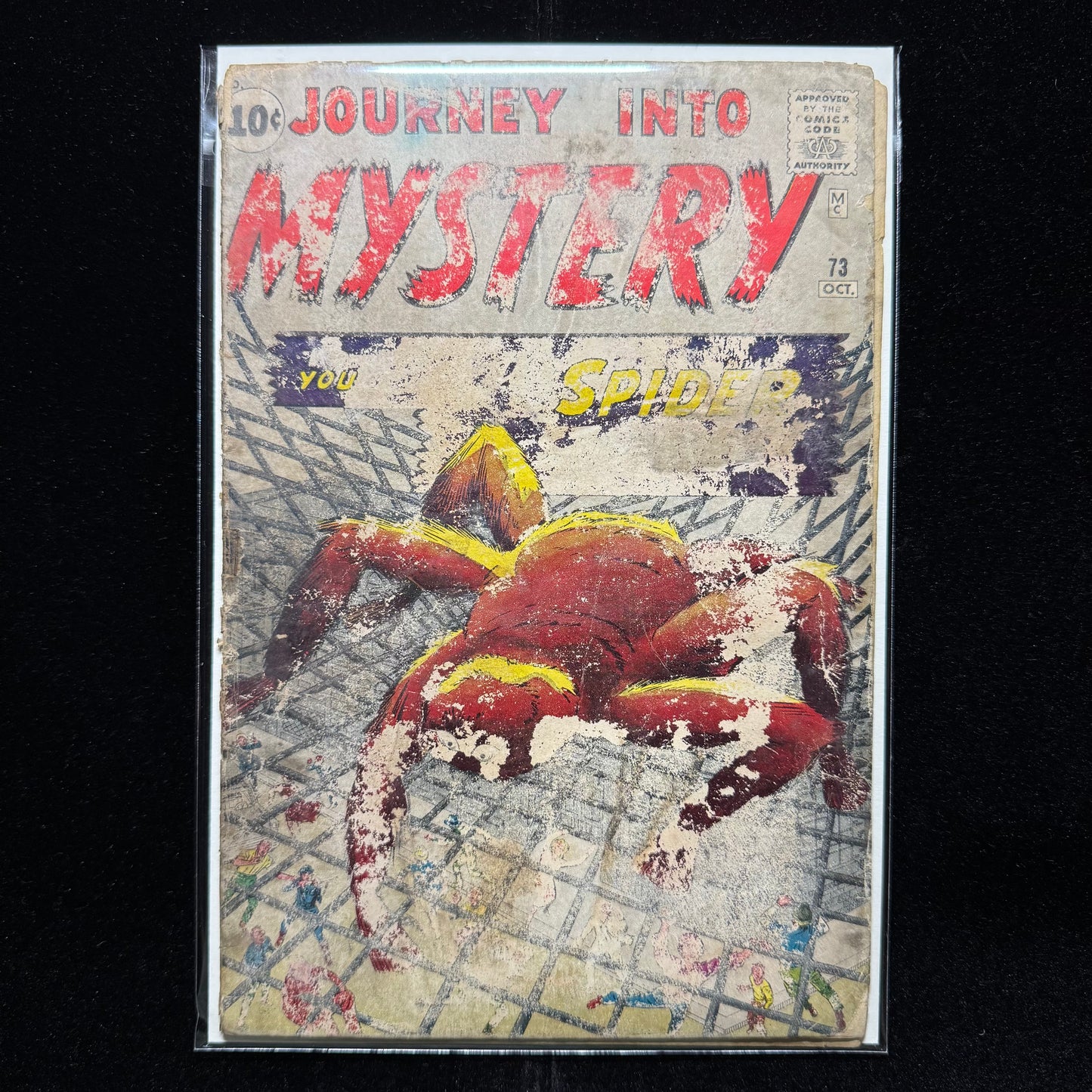 Journey Into Mystery 73 - Prototype Of Spider-Man - Silver Age Marvel Comics 1961