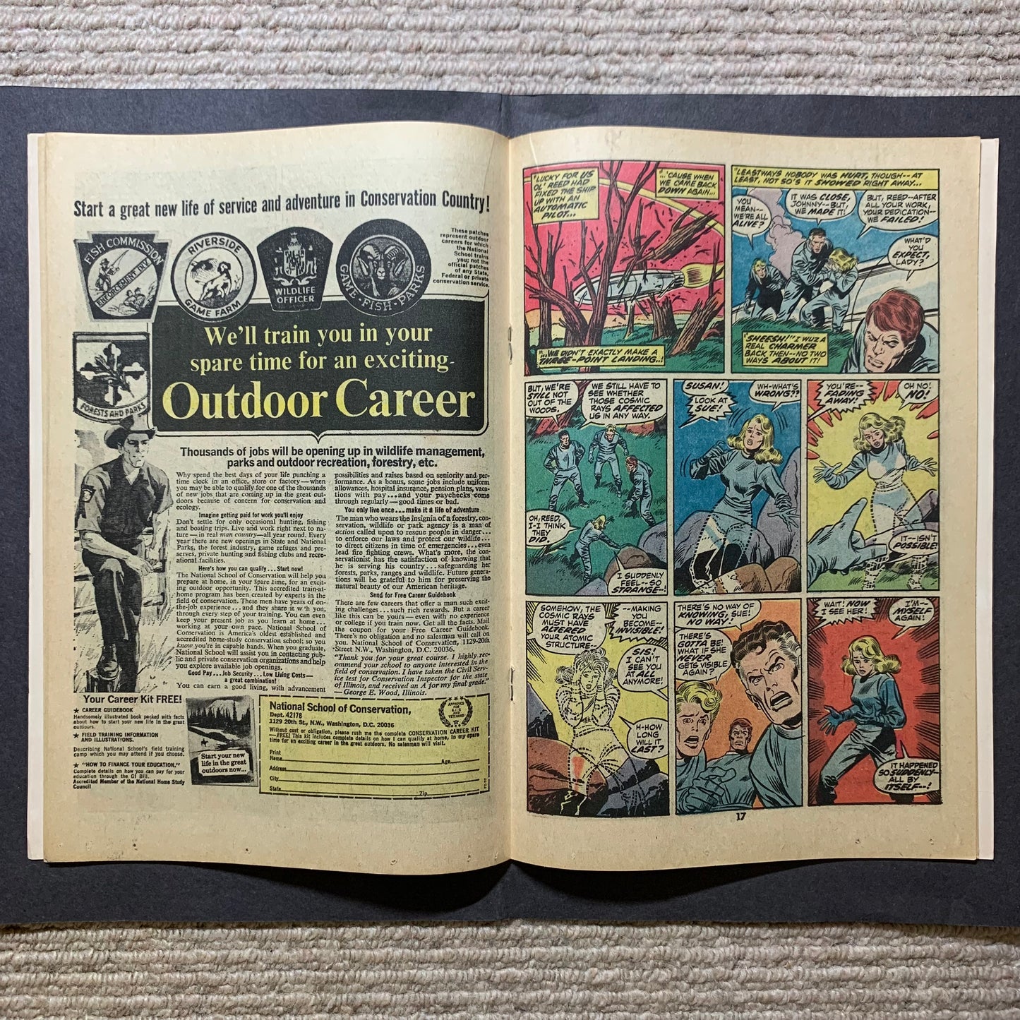 Fantastic four 126/ Bronze Age marvel comics 1972