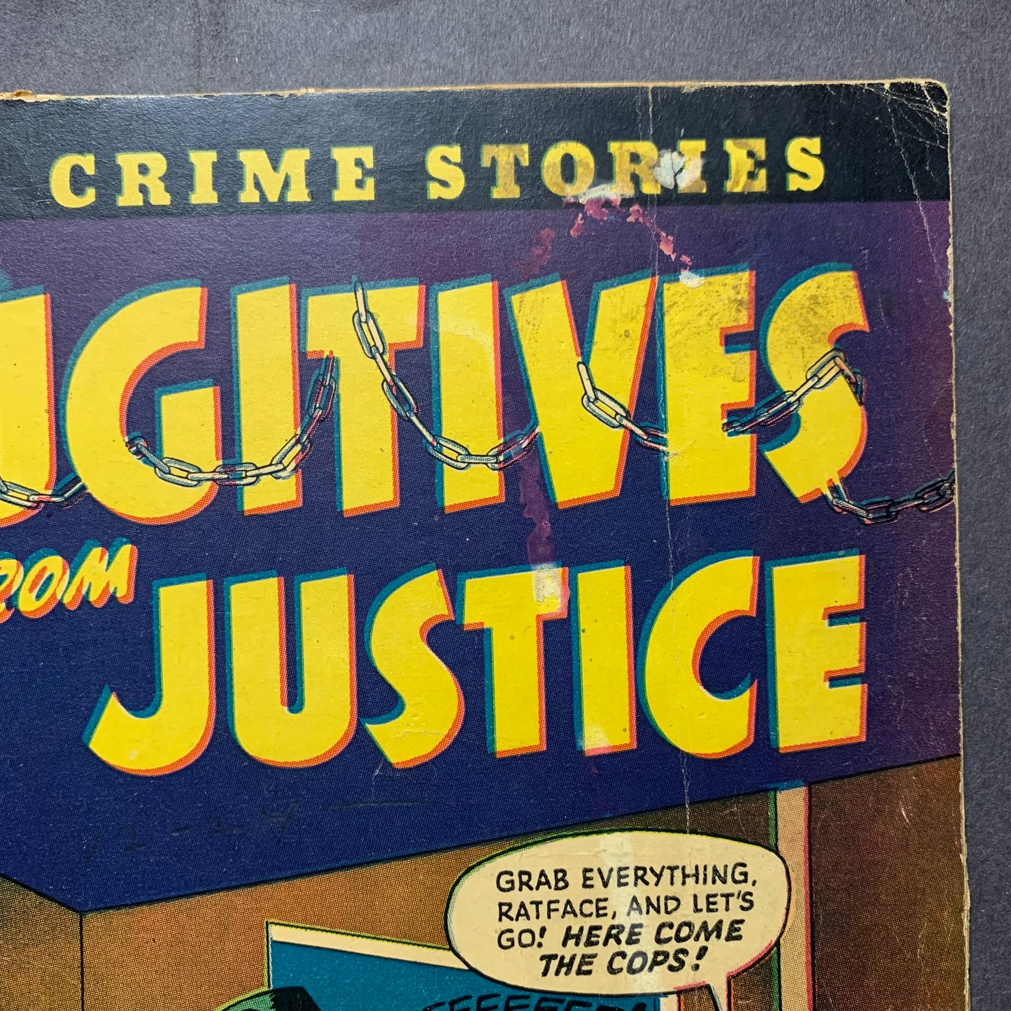 Fugitives from justice 1/ golden age St. John comics 1952