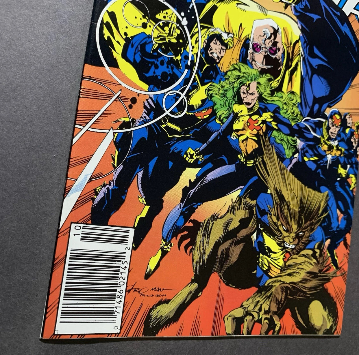 X-Factor 71/ Signed By Stan Lee With COA/ Copper Age Marvel Comics 1991