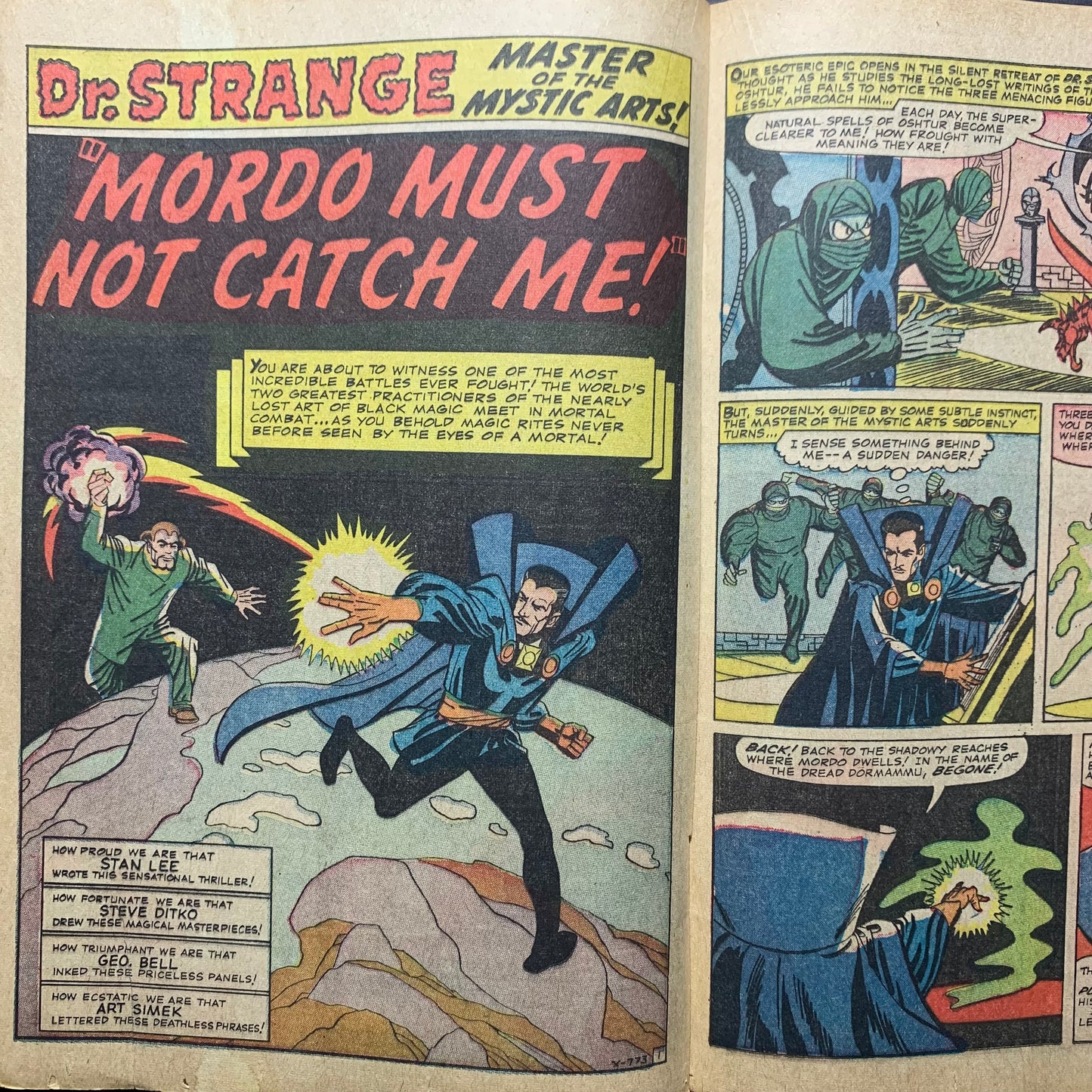Strange tales 125/ silver age marvel comics 1964