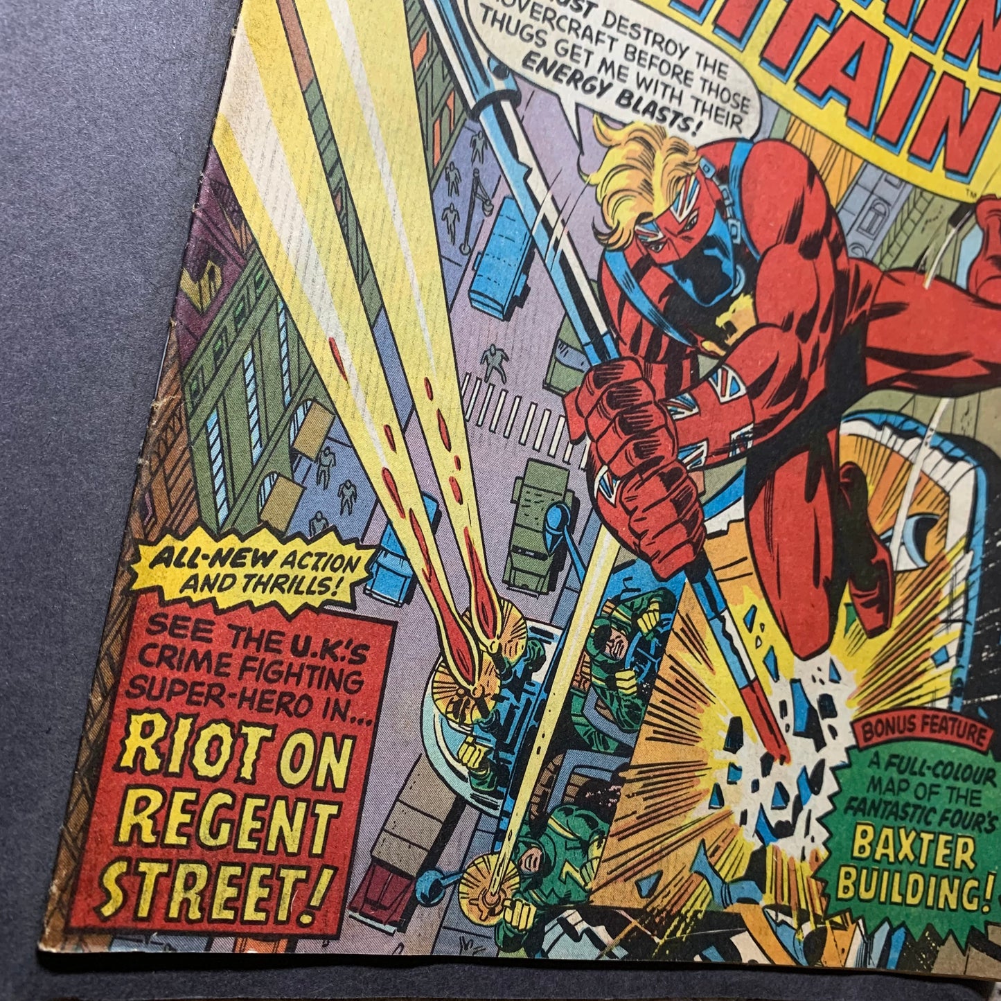 Captain Britain 8/ Bronze Age Marvel Comics 1976/ See Description