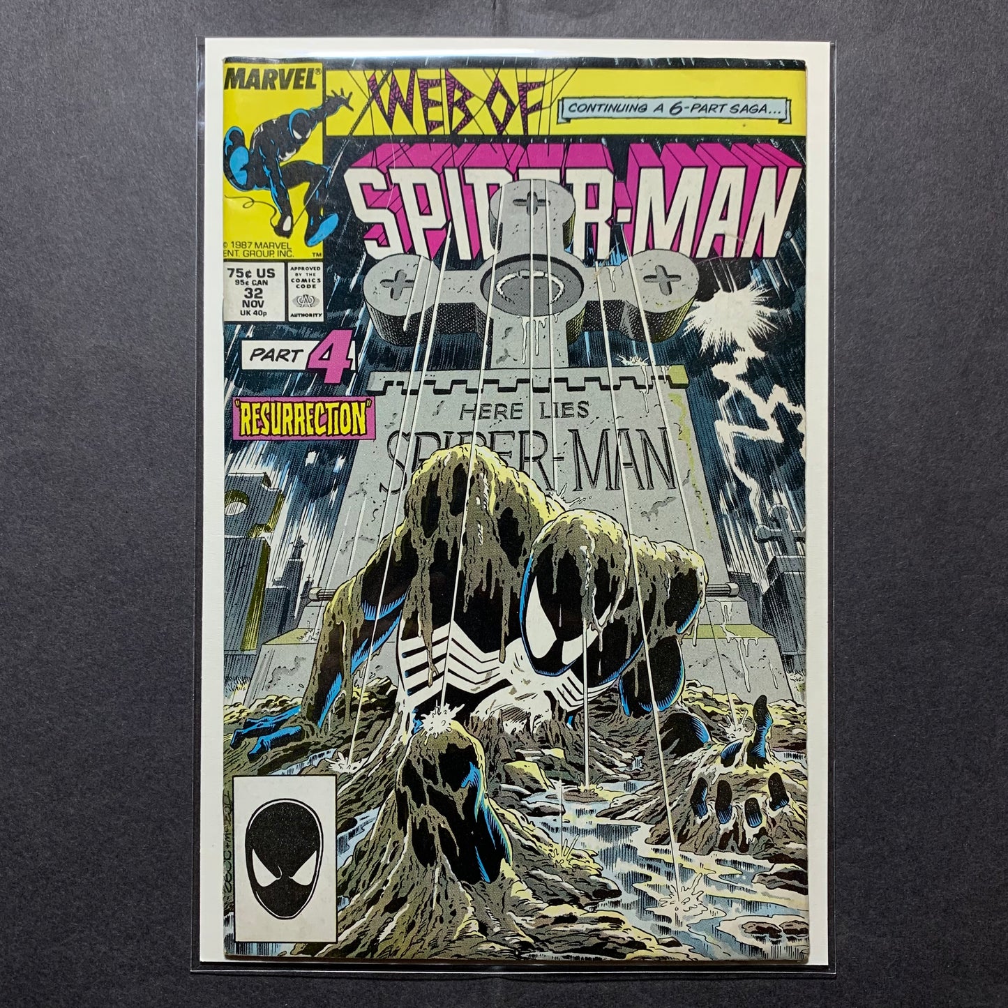 Web Of Spider-Man 32/ Copper Age Marvel Comics 1987