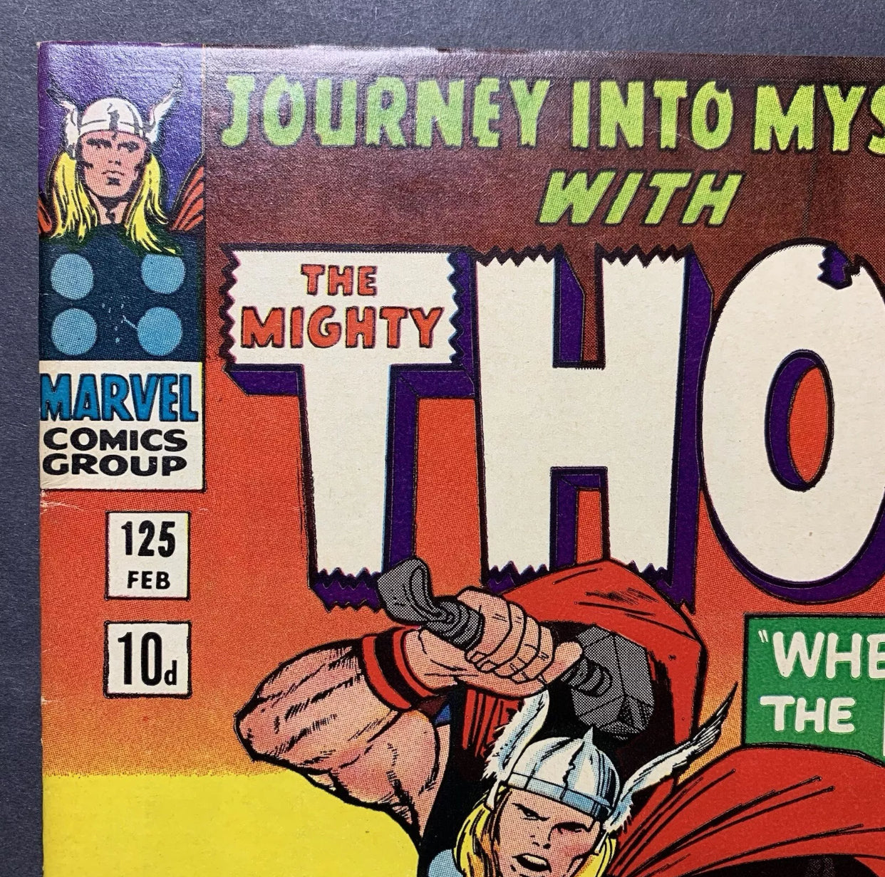 Journey Into Mystery 125/ Silver Age Marvel Comics 1966/ (VF)