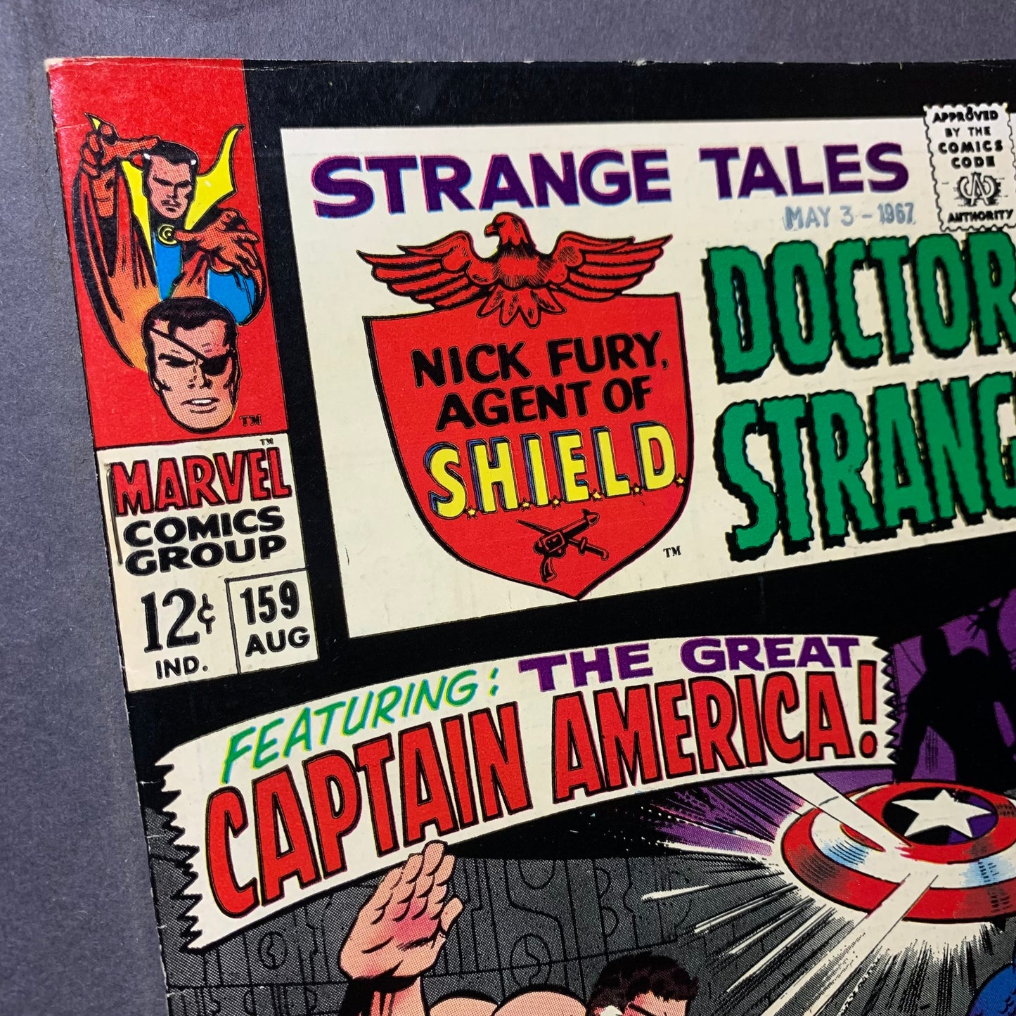 Strange tales 159/ silver age marvel comics 1967