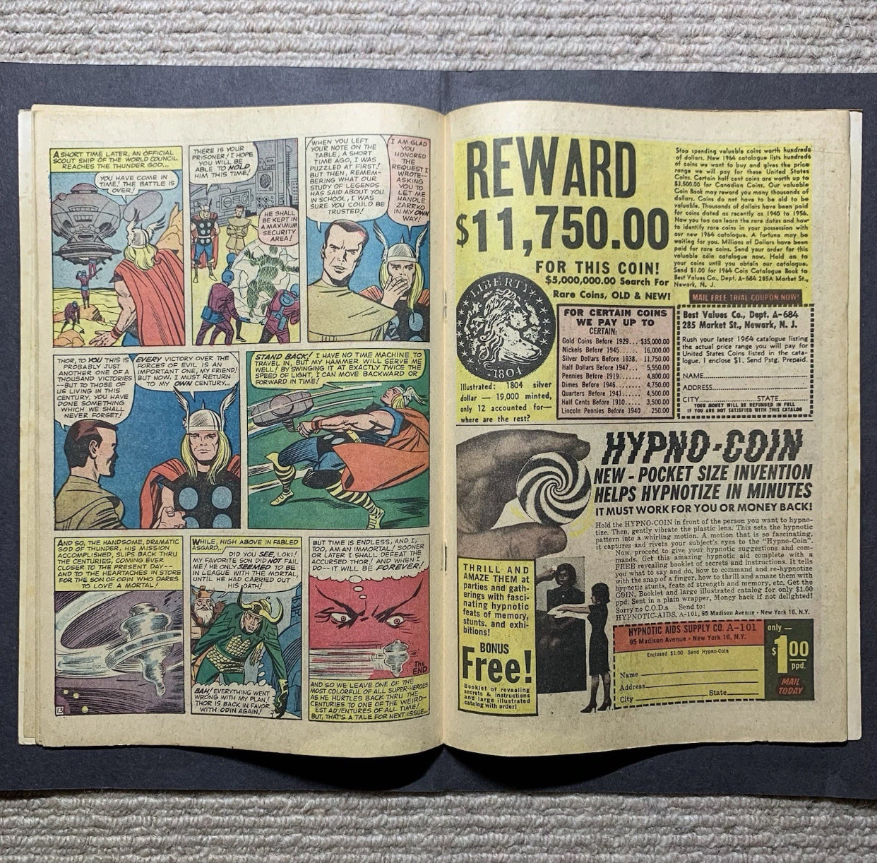 Journey Into Mystery 102/ Silver Age Marvel Comics 1964