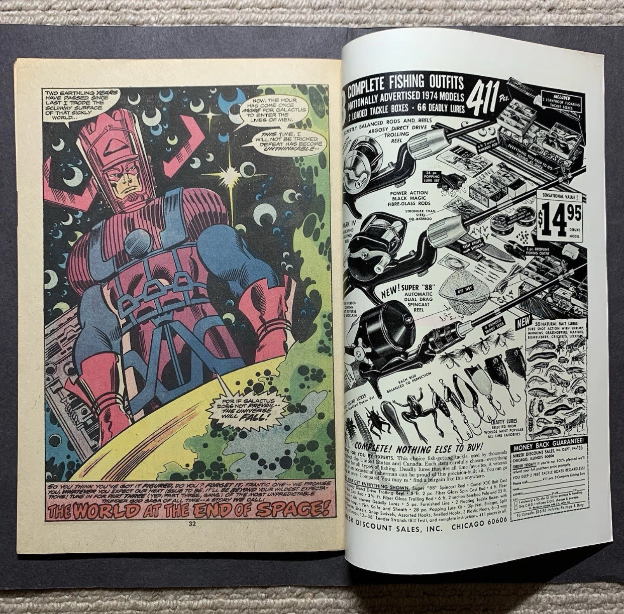 Thor 225/ Bronze Age Marvel Comics 1974 (9.2-9.4)