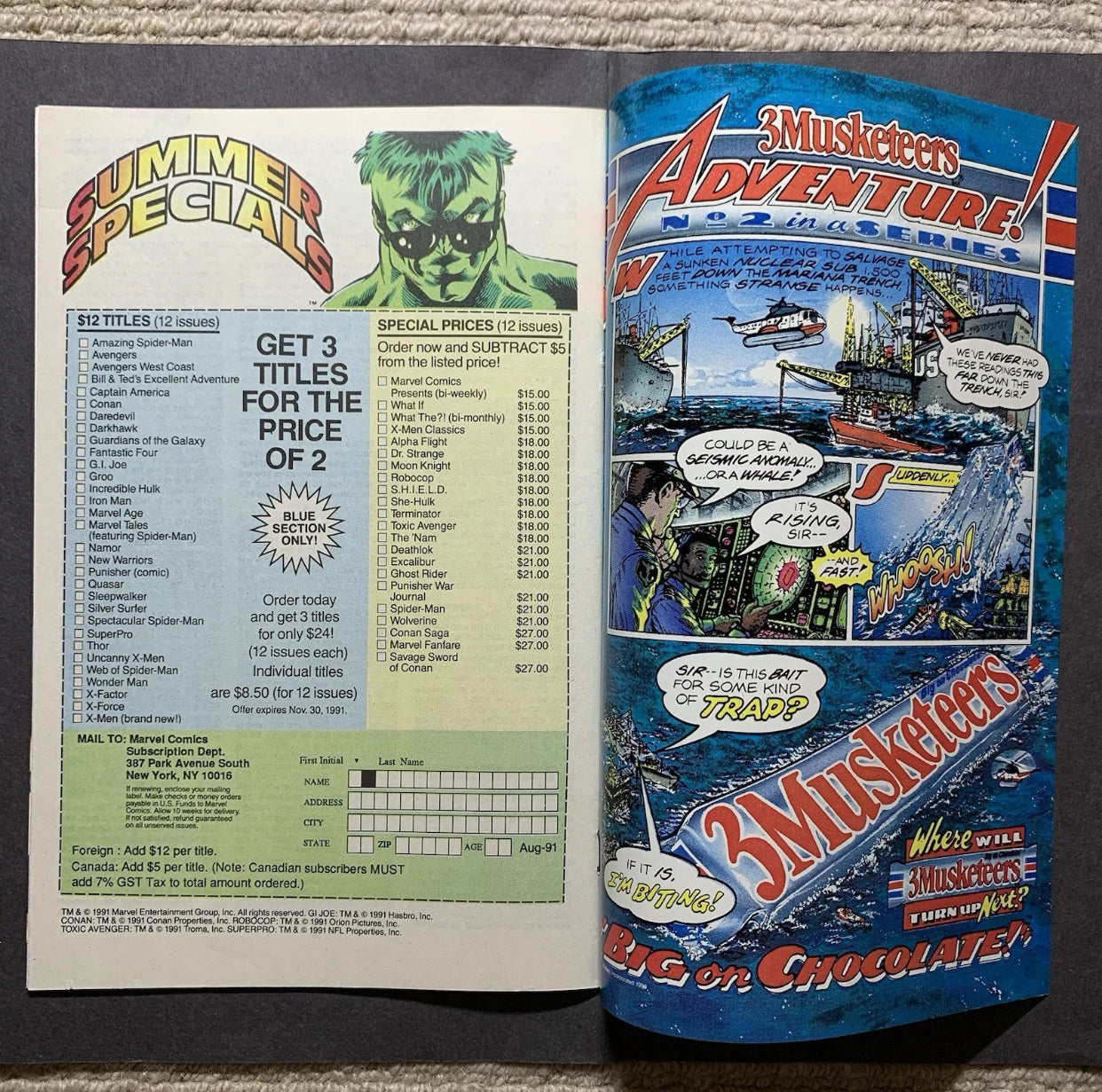 X-Factor 71/ Signed By Stan Lee With COA/ Copper Age Marvel Comics 1991