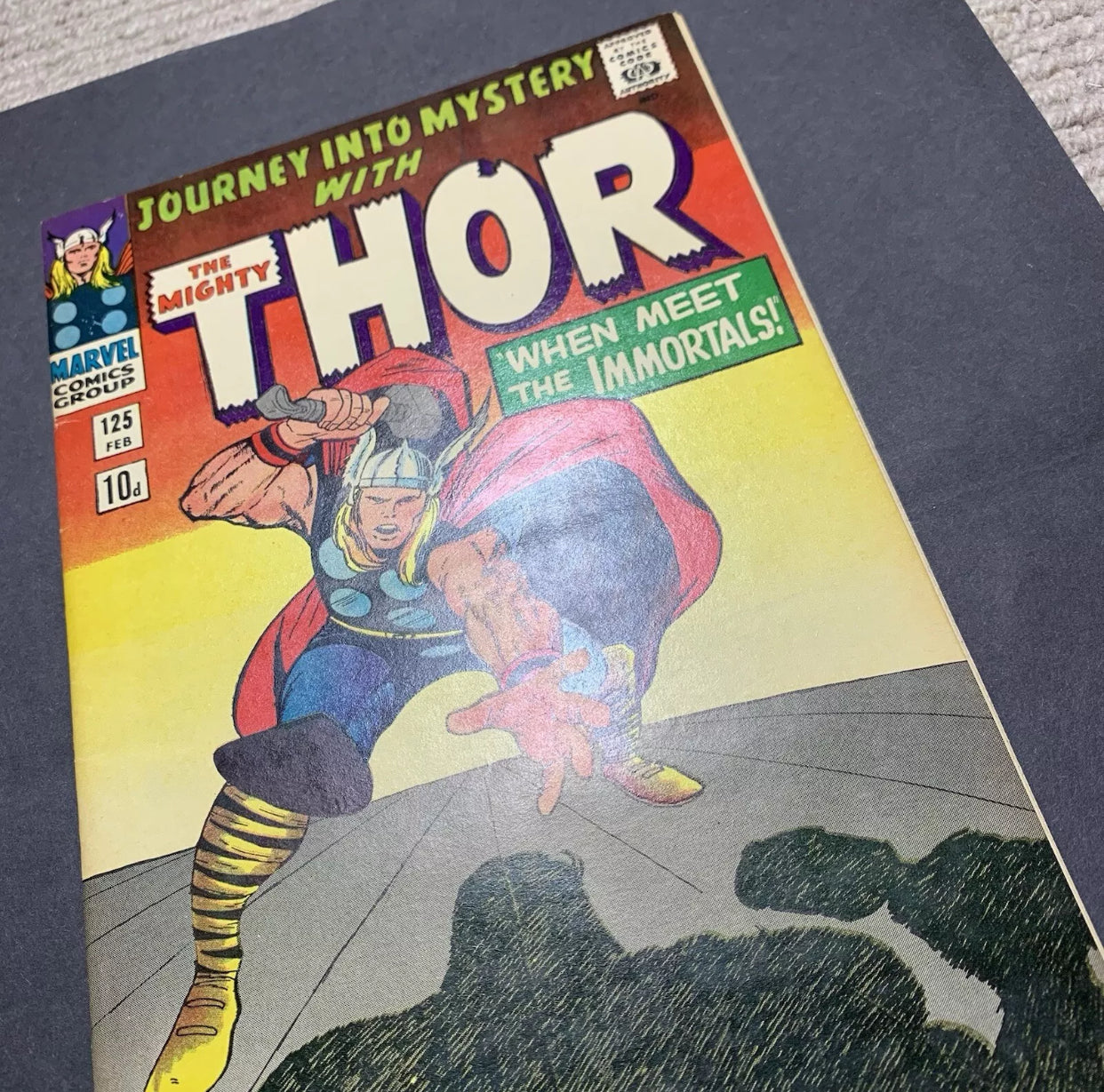 Journey Into Mystery 125/ Silver Age Marvel Comics 1966/ (VF)