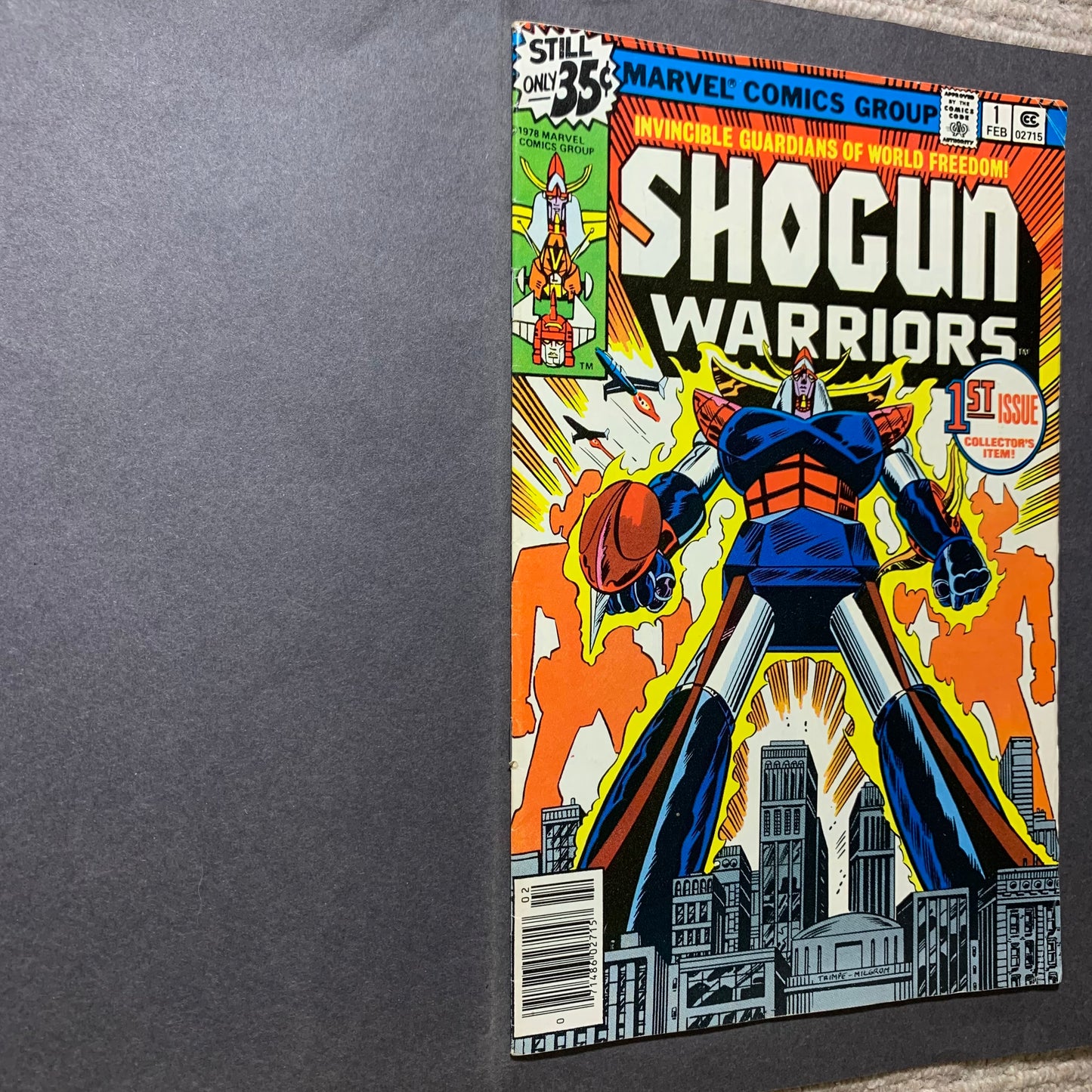 Shogun warriors 1/ Bronze Age marvel comics 1979