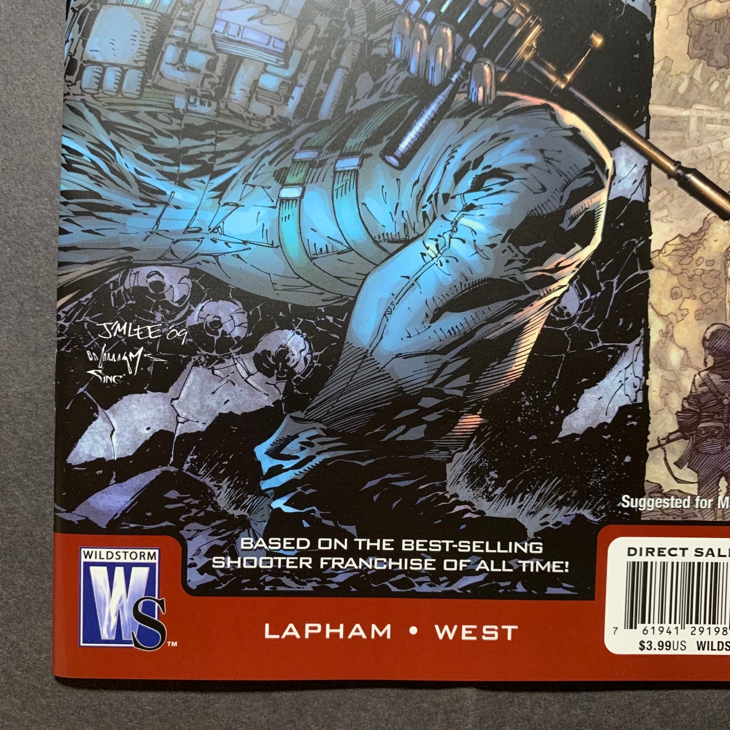 Modern Warfare 2: Ghost 1 Jim Lee Variant/ Modern Age Wildstorm Comics 2010