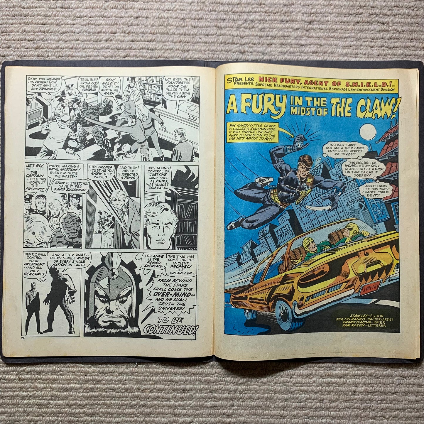 Captain Britain 8/ Bronze Age Marvel Comics 1976/ See Description
