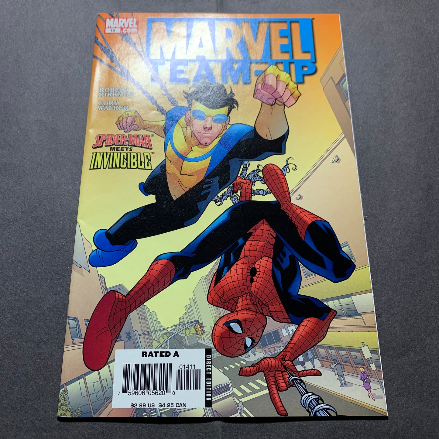 Marvel Team Up 14/ Modern Age Marvel Comics 2006/ Spider-Man Meets Invincible