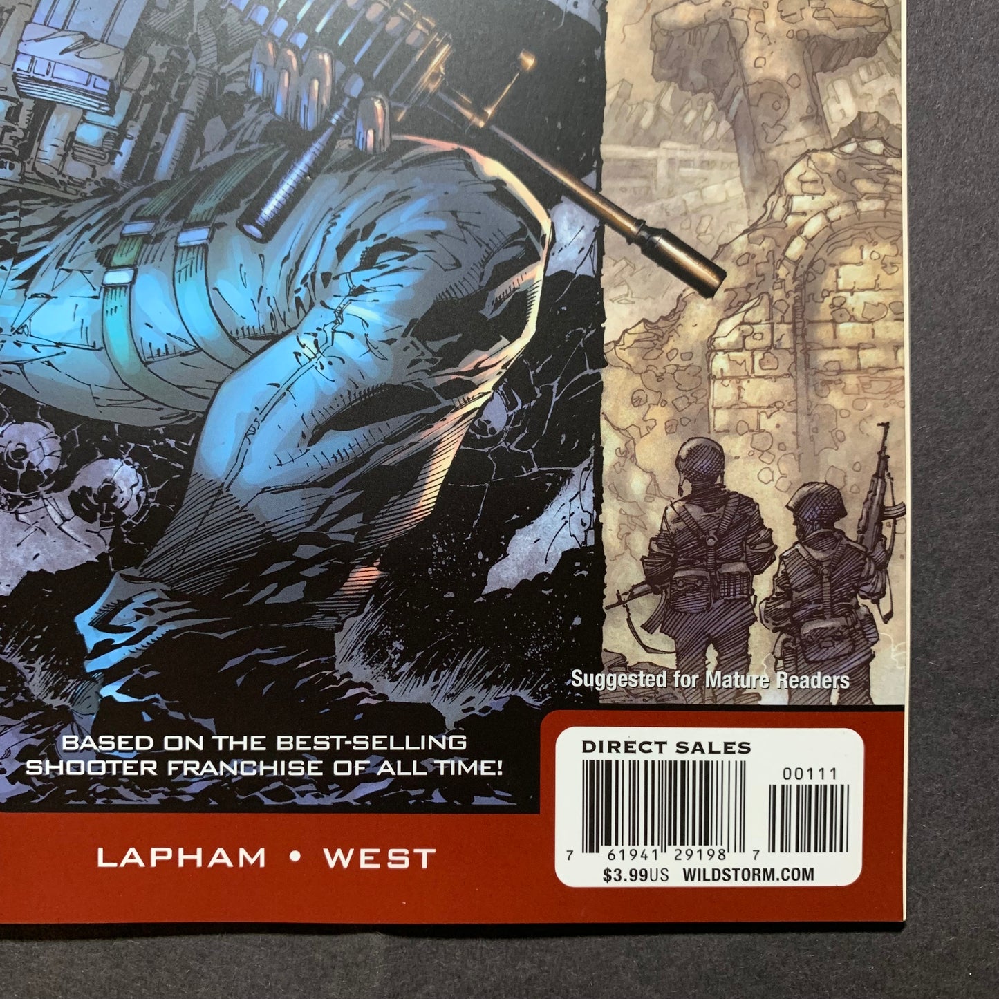 Modern Warfare 2: Ghost 1 Jim Lee Variant/ Modern Age Wildstorm Comics 2010