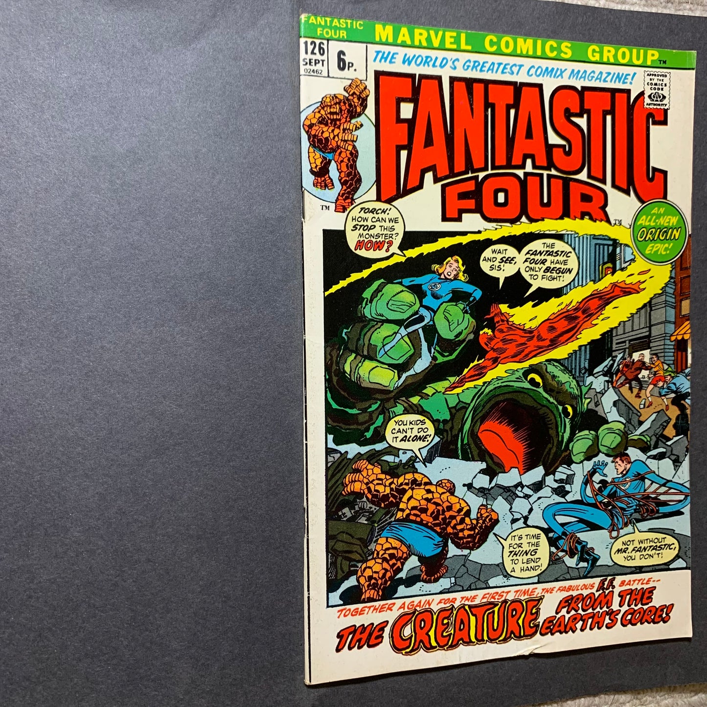 Fantastic four 126/ Bronze Age marvel comics 1972