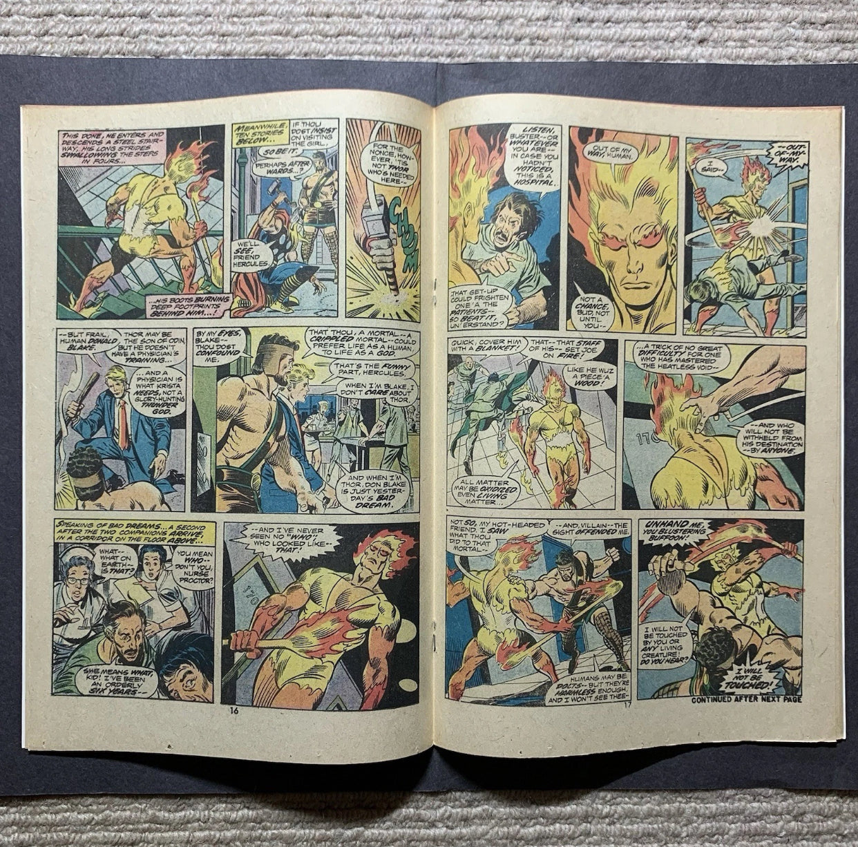Thor 225/ Bronze Age Marvel Comics 1974 (9.2-9.4)