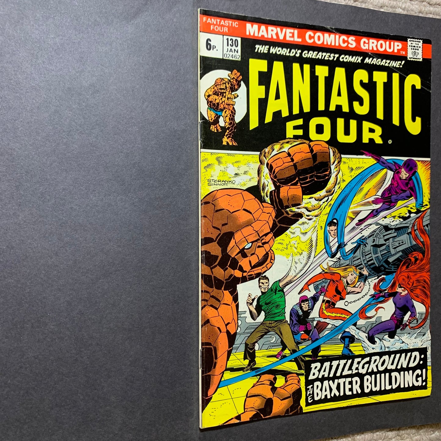 Fantastic four 130/ Bronze Age marvel comics 1973