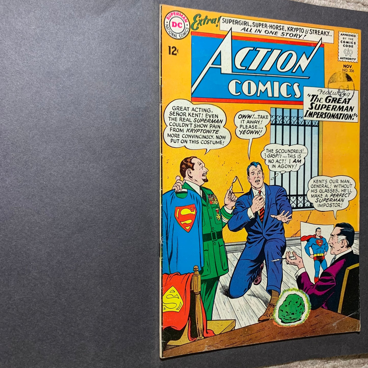 Action comics 306/ silver age dc comics 1963