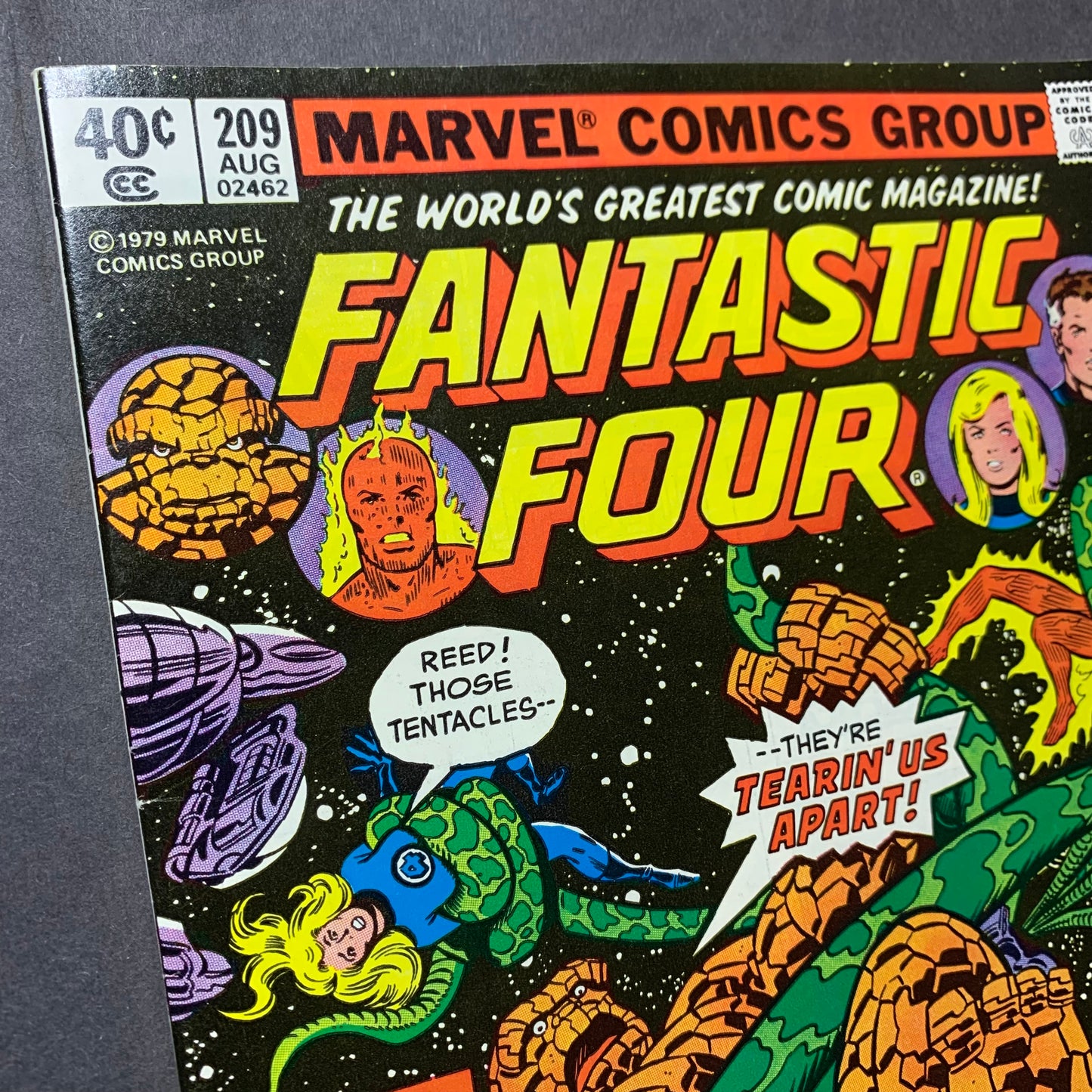 Fantastic Four 209/ Newsstand Edition/ Bronze Age Marvel Comics 1979