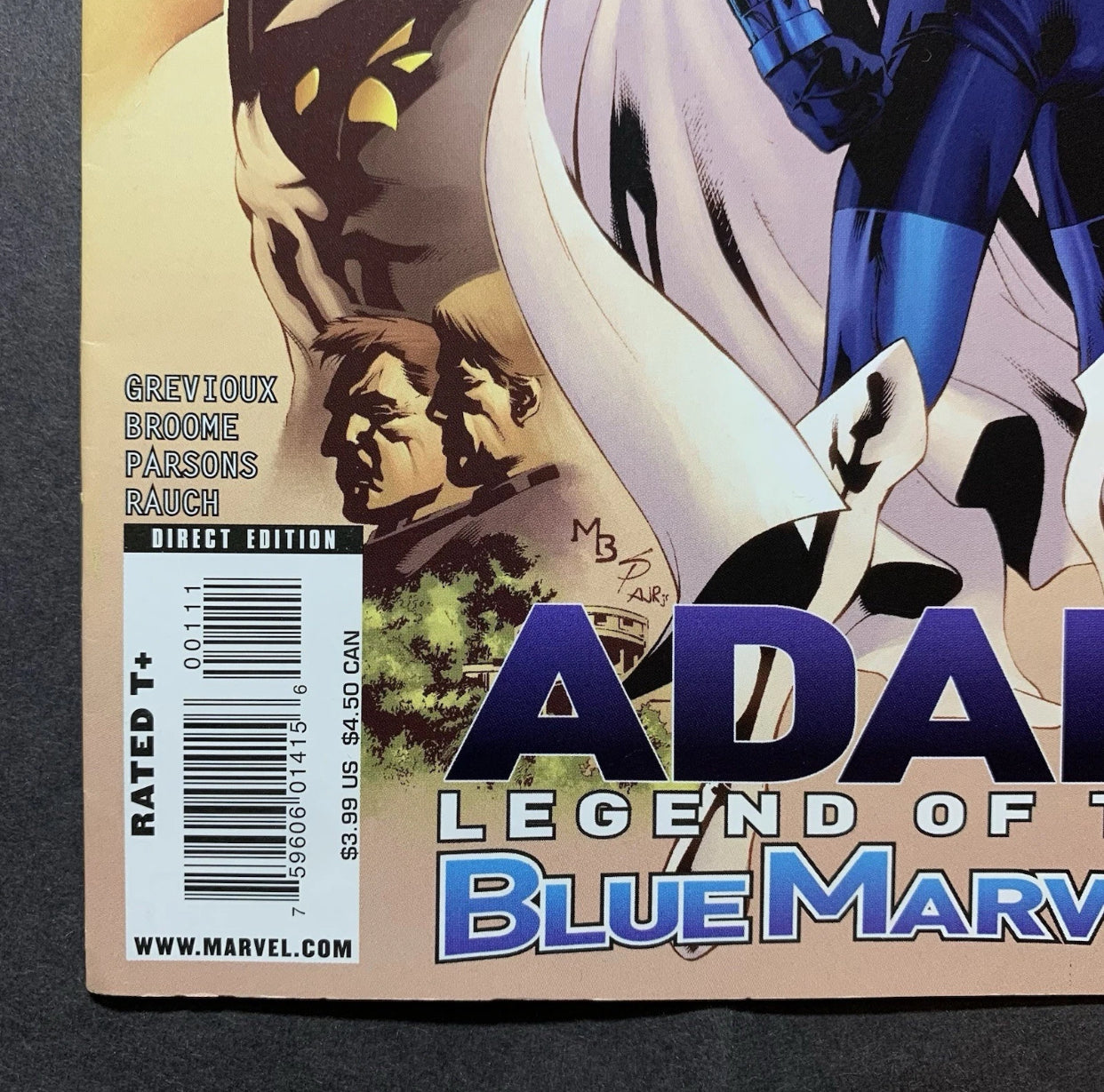 Adam Legend Of The Blue Marvel 1 And 2/ Modern Age Marvel Comics 2009