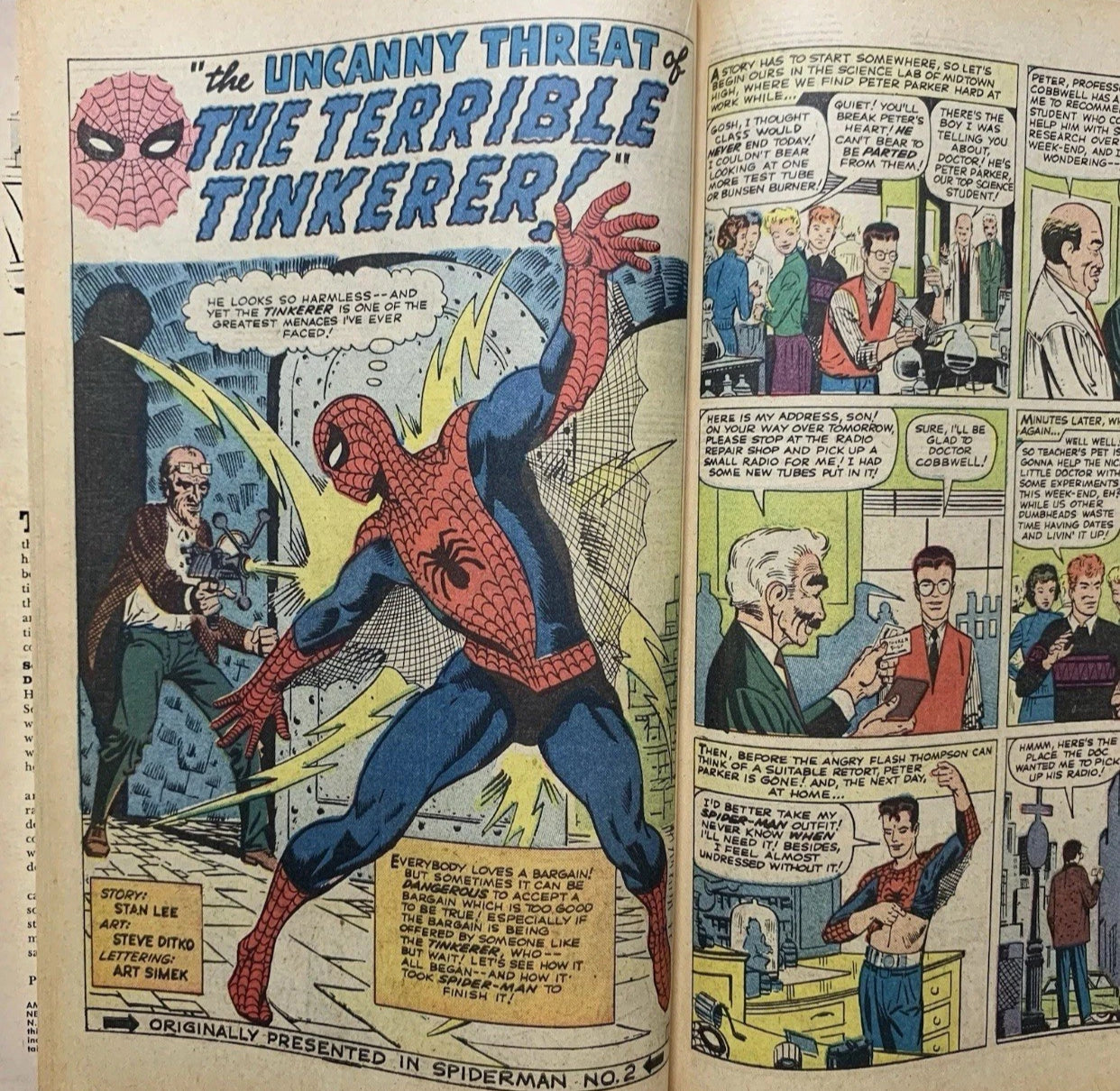 Amazing Spider-Man Annual 2/ Silver Age Marvel Comics 1965