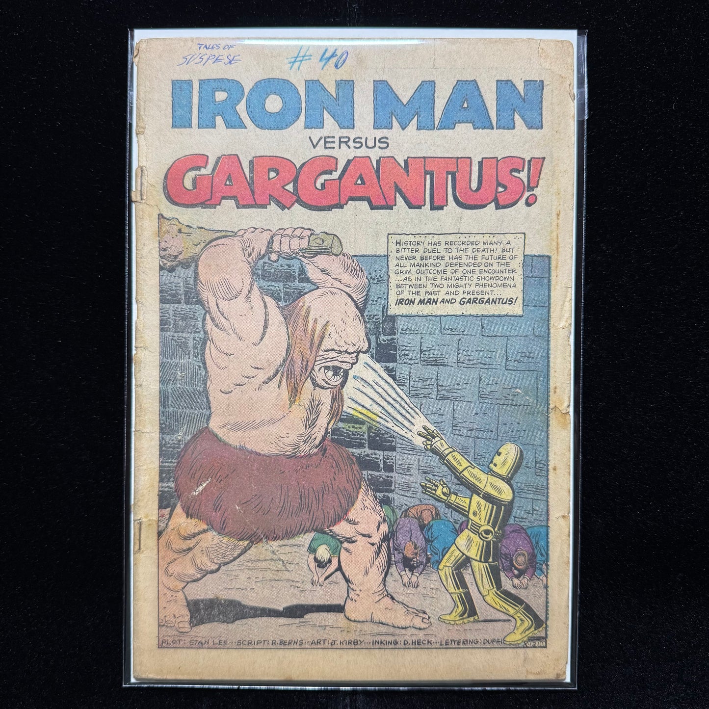Tales Of Suspense 40 - 2nd Appearance Of Iron Man - Silver Age Marvel Comics 1963