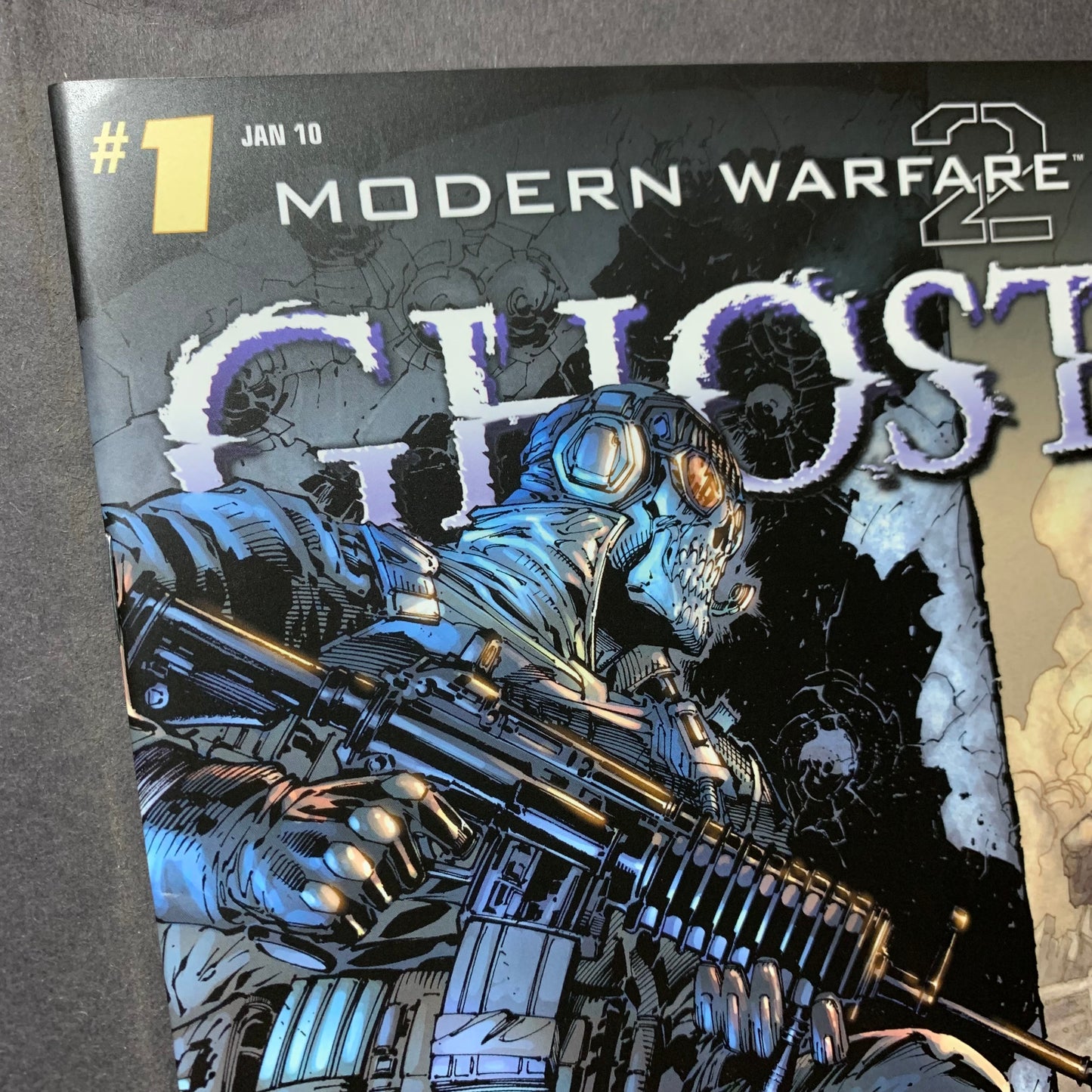 Modern Warfare 2: Ghost 1 Jim Lee Variant/ Modern Age Wildstorm Comics 2010