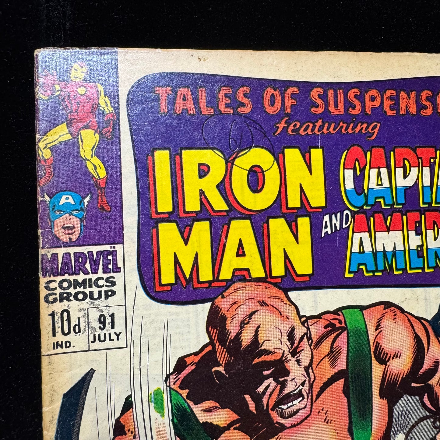 Tales Of Suspense 91 - Silver Age Marvel Comics 1967