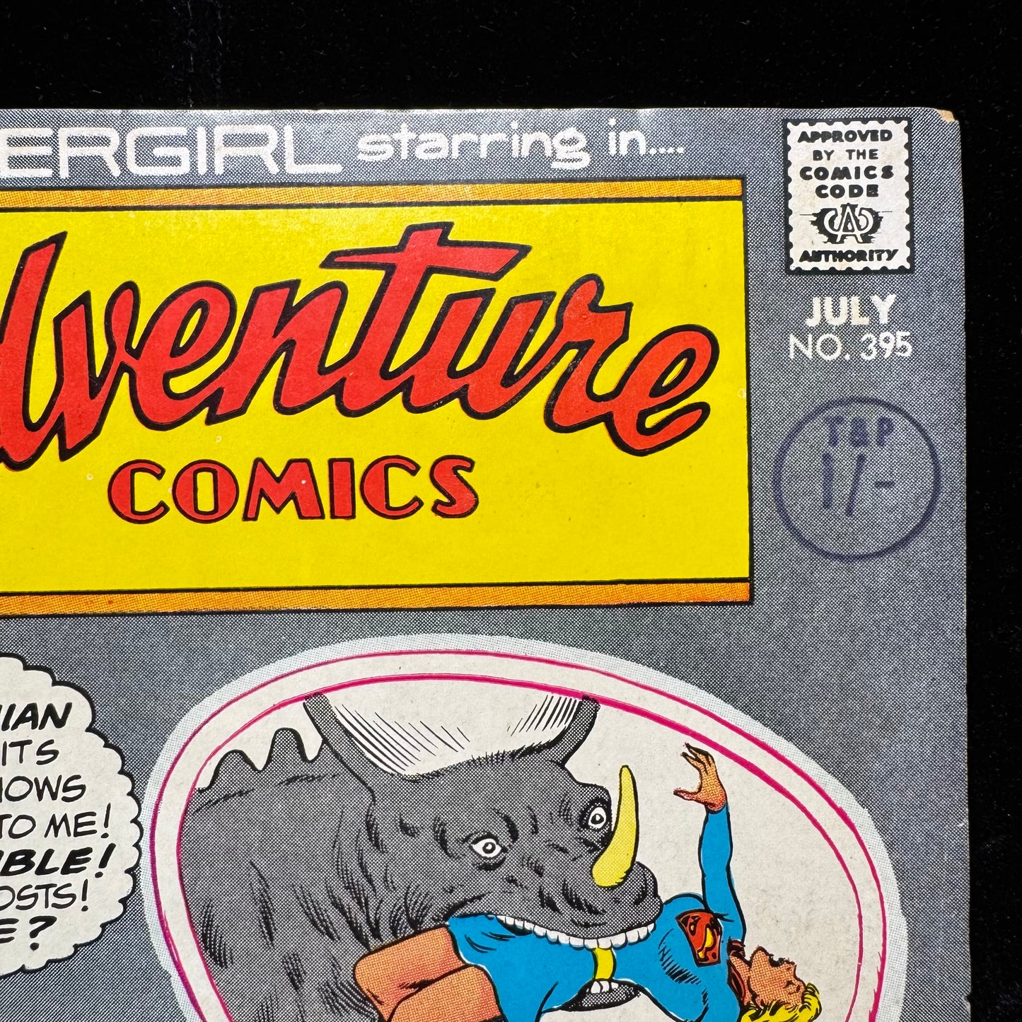 Adventure Comics 395 - Bronze Age Dc Comics 1970
