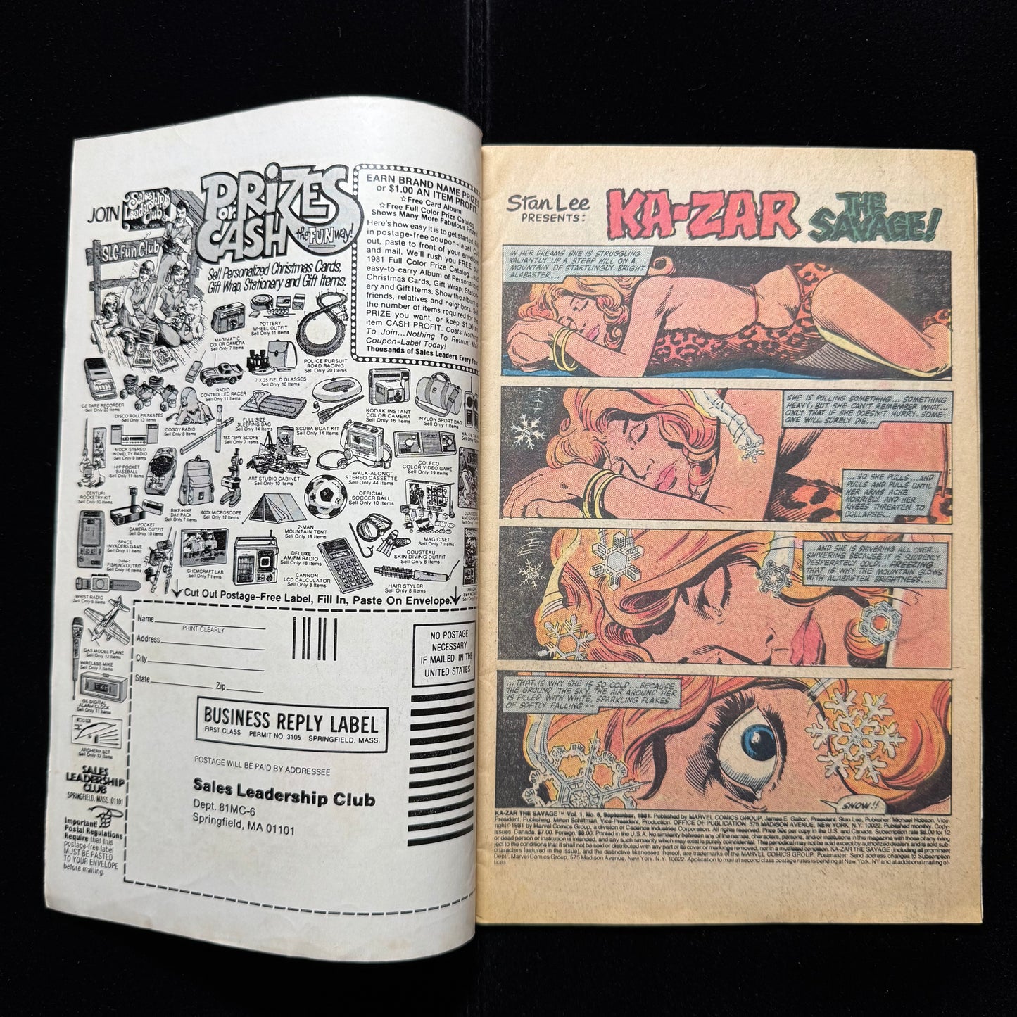 Ka-Zar The Savage 6 - Bronze Age Marvel Comics 1981