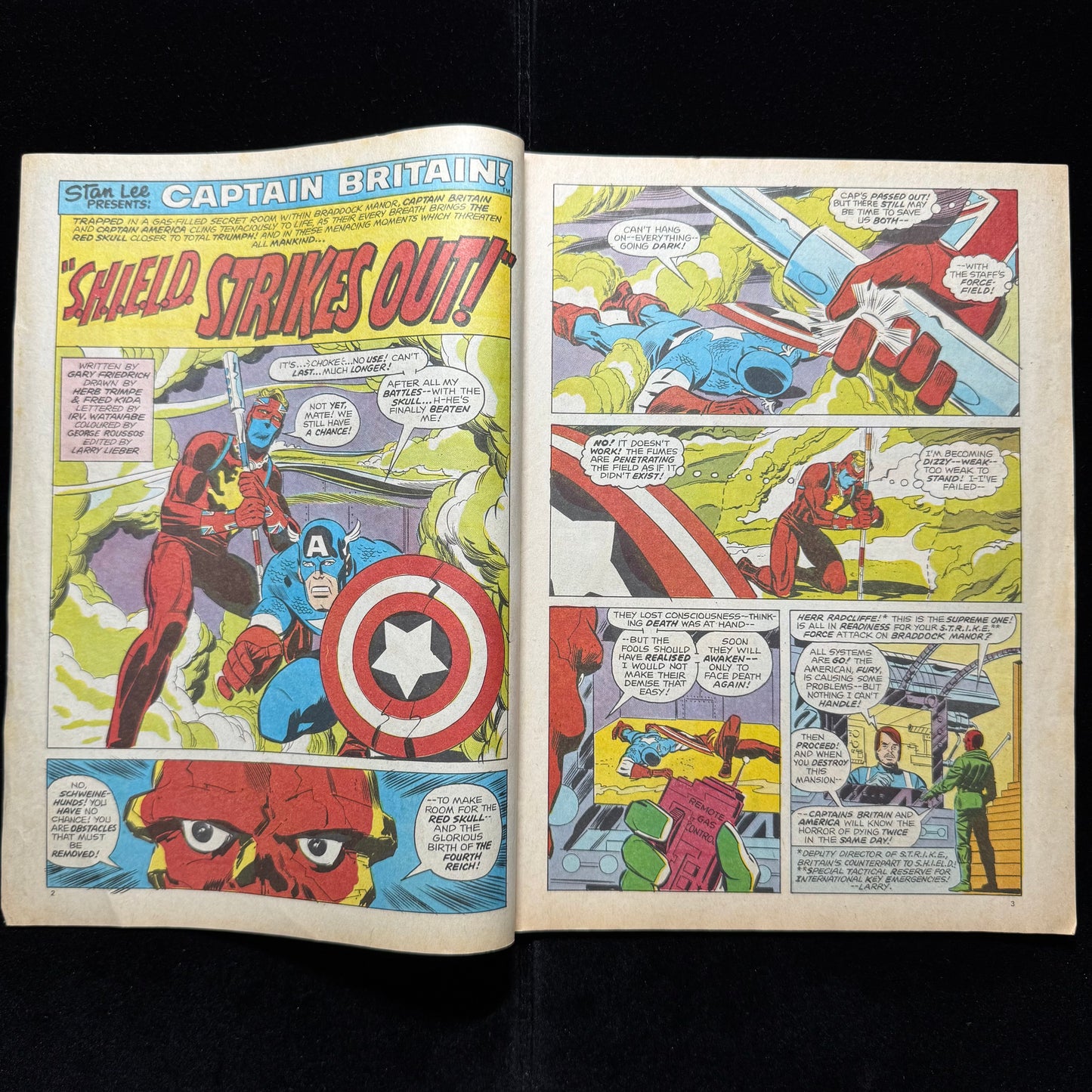Captain Britain 18 - Bronze Age Marvel Comics 1977