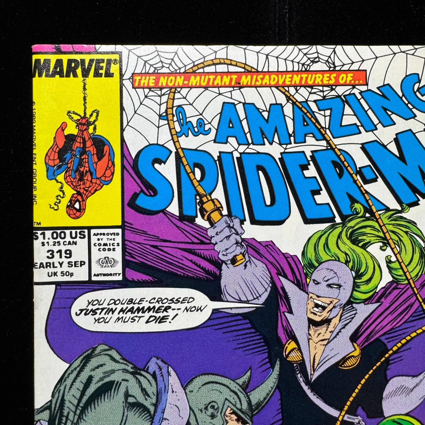 Amazing Spider-Man 319 - Art By Todd McFarlane - Copper Age Marvel Comics 1989