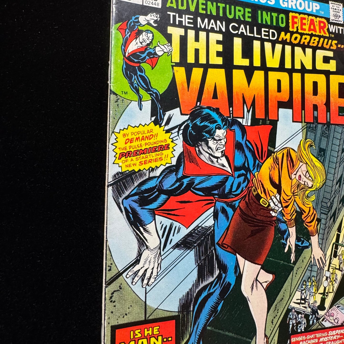 Adventure Into Fear 20 - 1st Solo Morbius Story - Bronze Age Marvel Comics 1974
