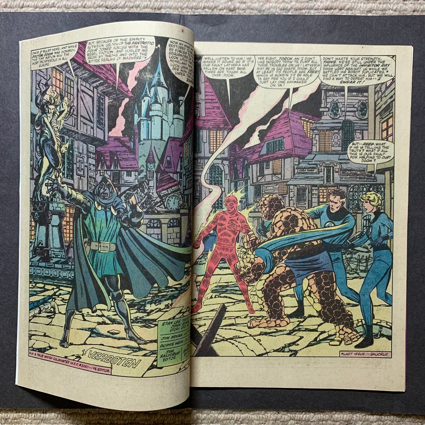 Fantastic four 247/ Bronze Age marvel comics 1982