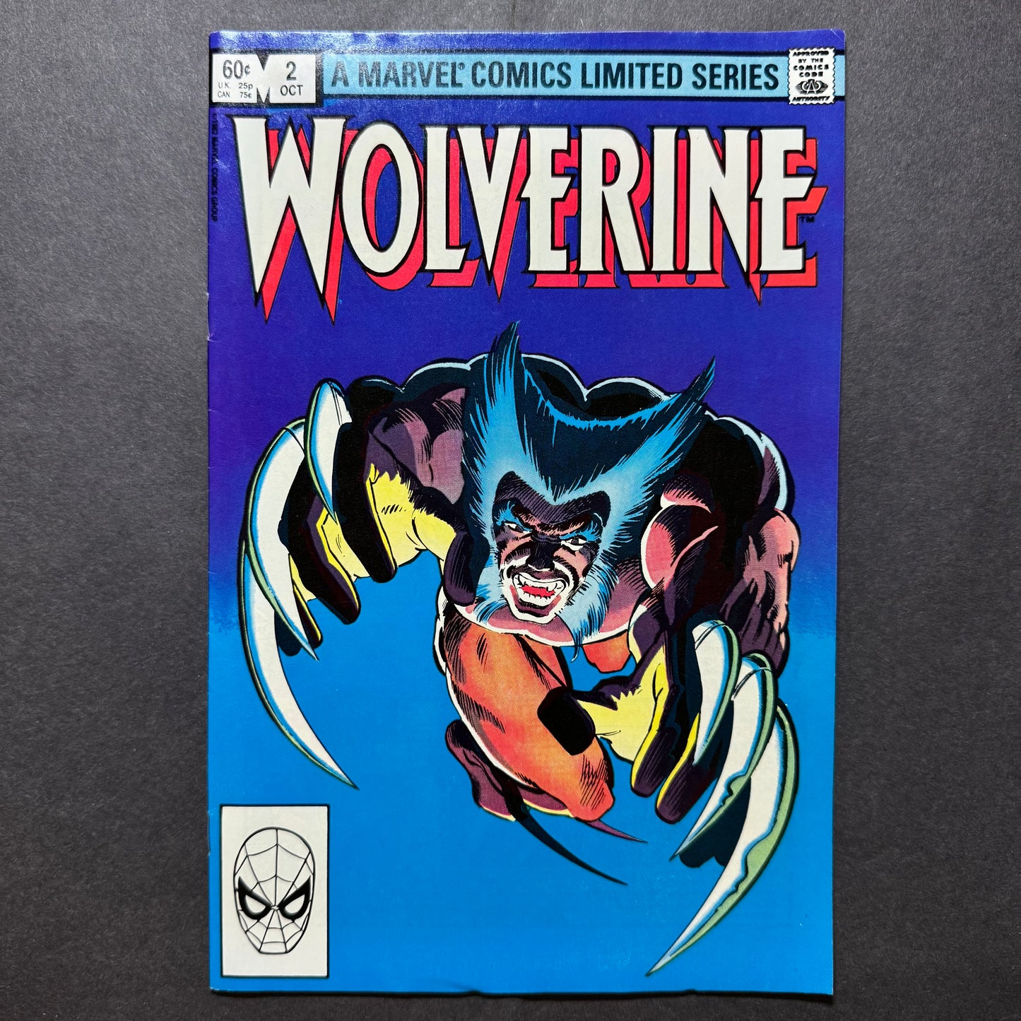 Wolverine 2/ Bronze Age Marvel Comics 1982