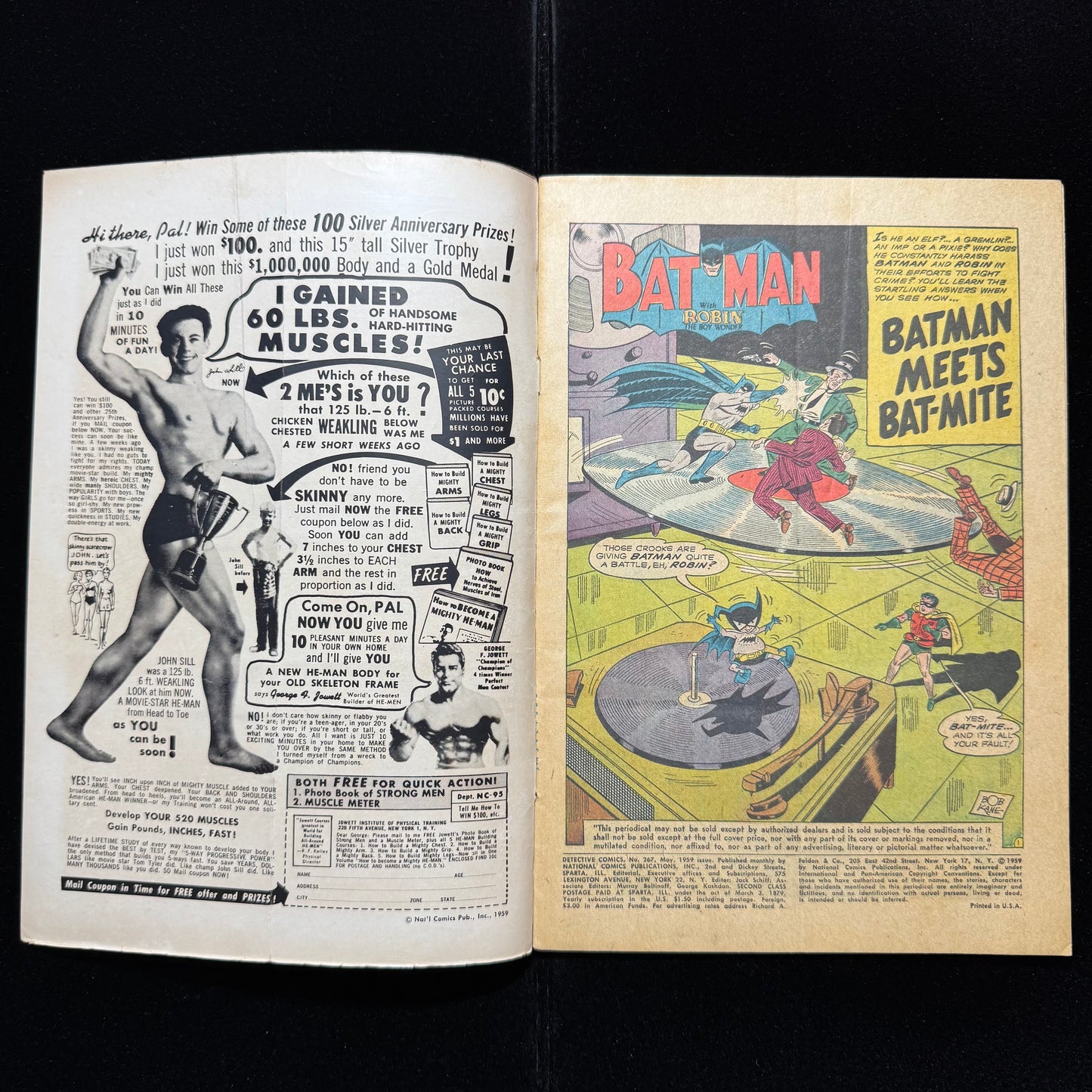 Detective Comics 267 - 1st Appearance Of Bat-Mite - Silver Age Dc Comics 1959