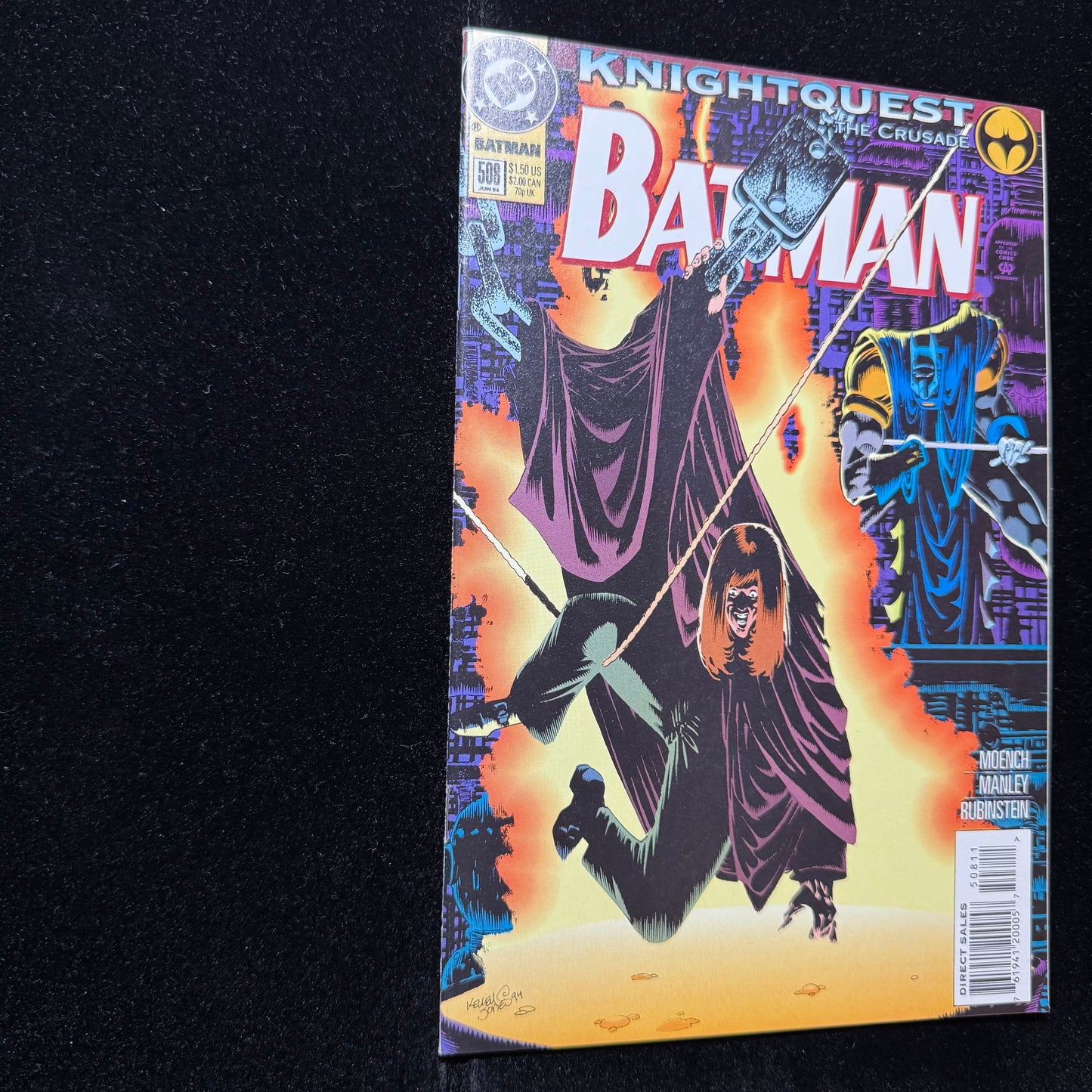 Batman 508 - Modern Age Dc Comics 1994