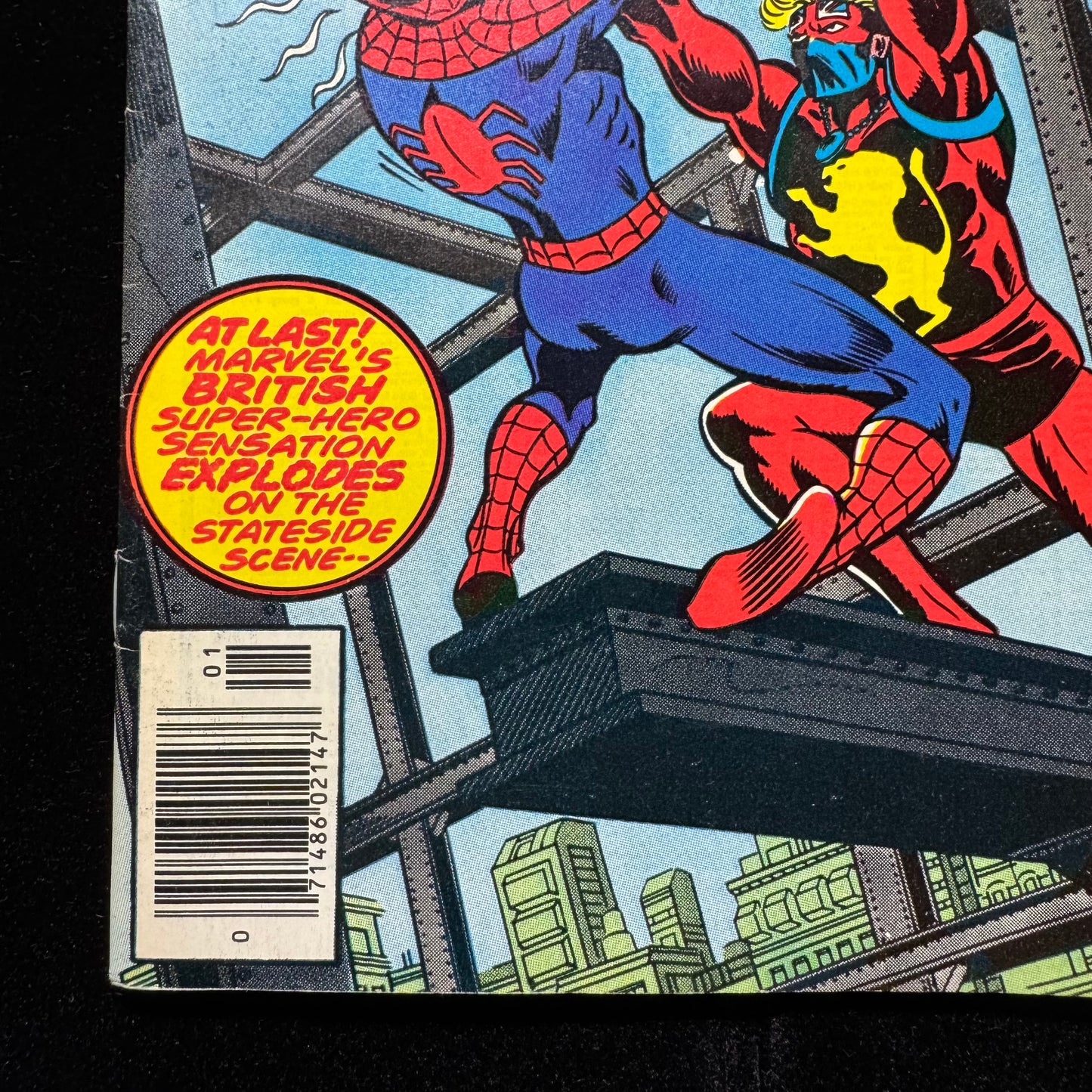 Marvel Team Up 65 - 1st App Cap Britain In US Comics - Bronze Age Marvel 1978
