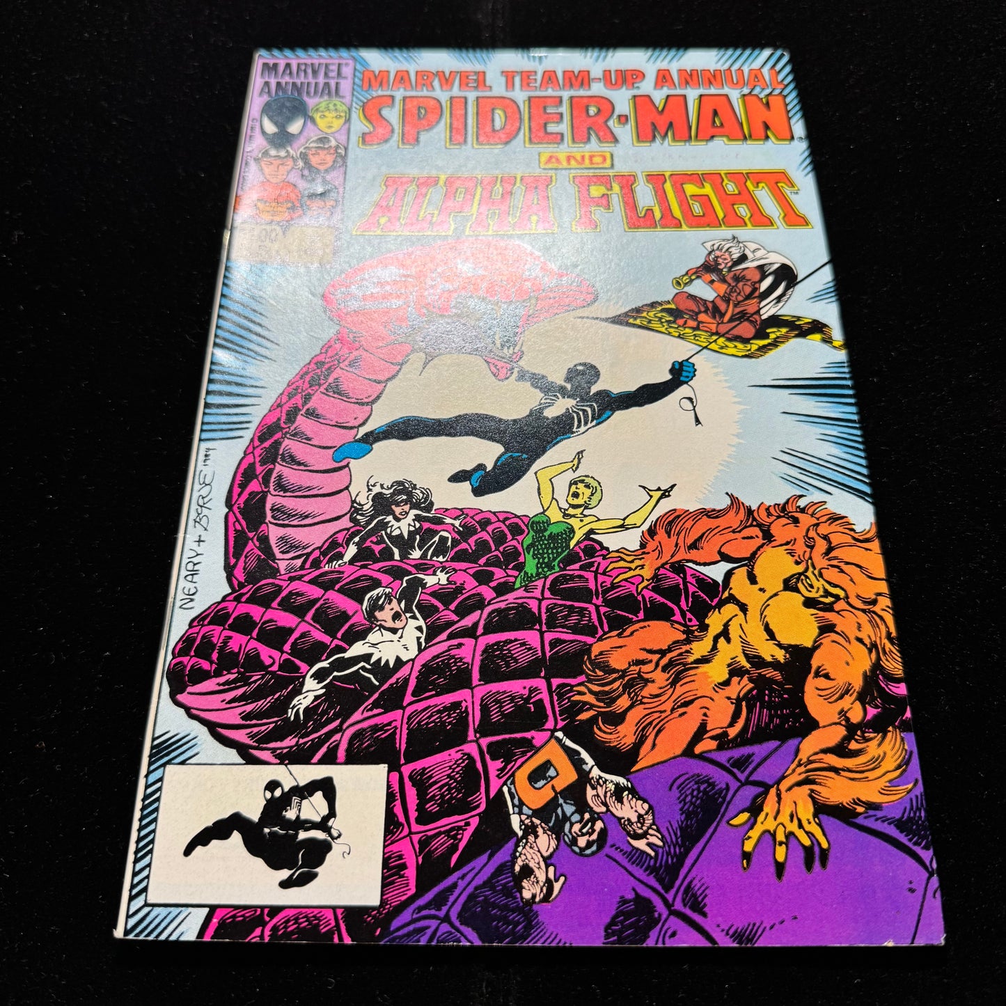 Marvel Team Up Annual 7 - Copper Age Marvel Comics 1984