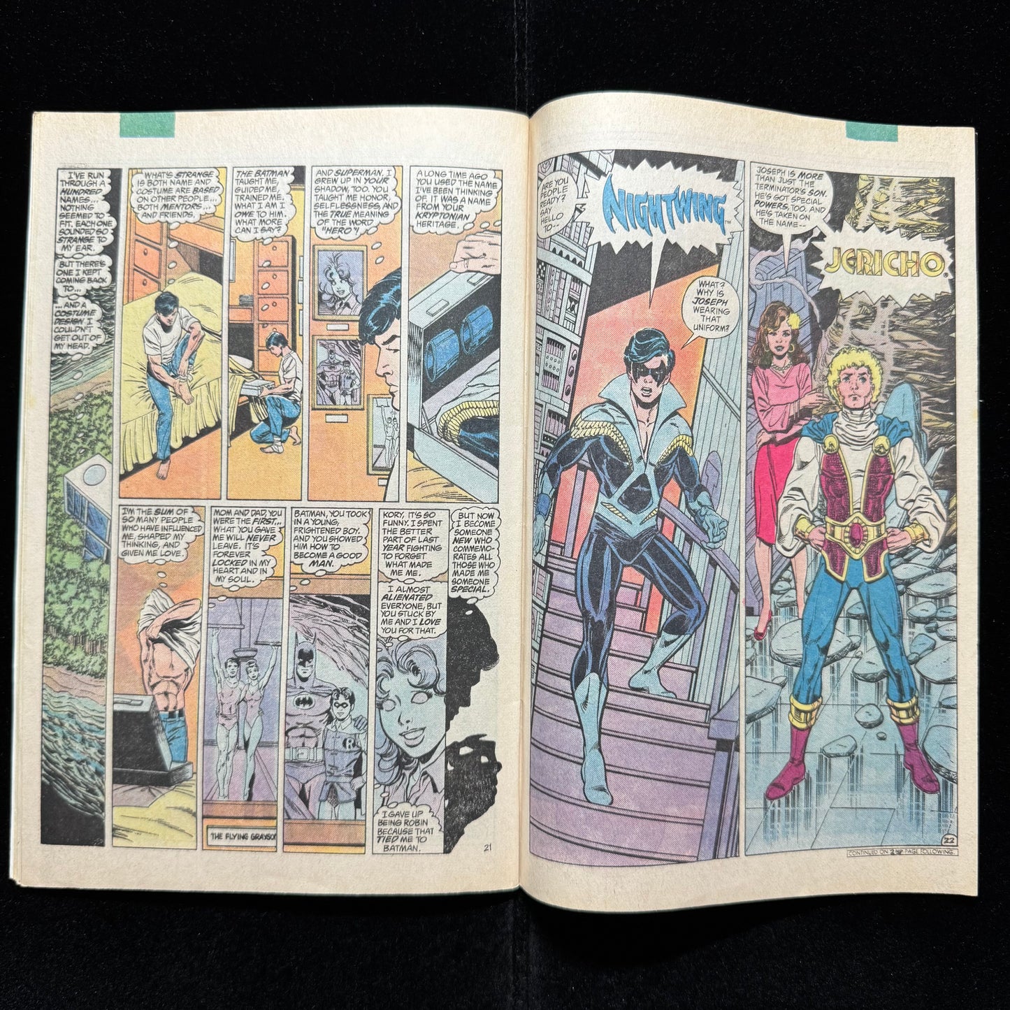Tales Of The Teen Titans 44 - Dick Grayson Becomes Nightwing - Copper Age 1984