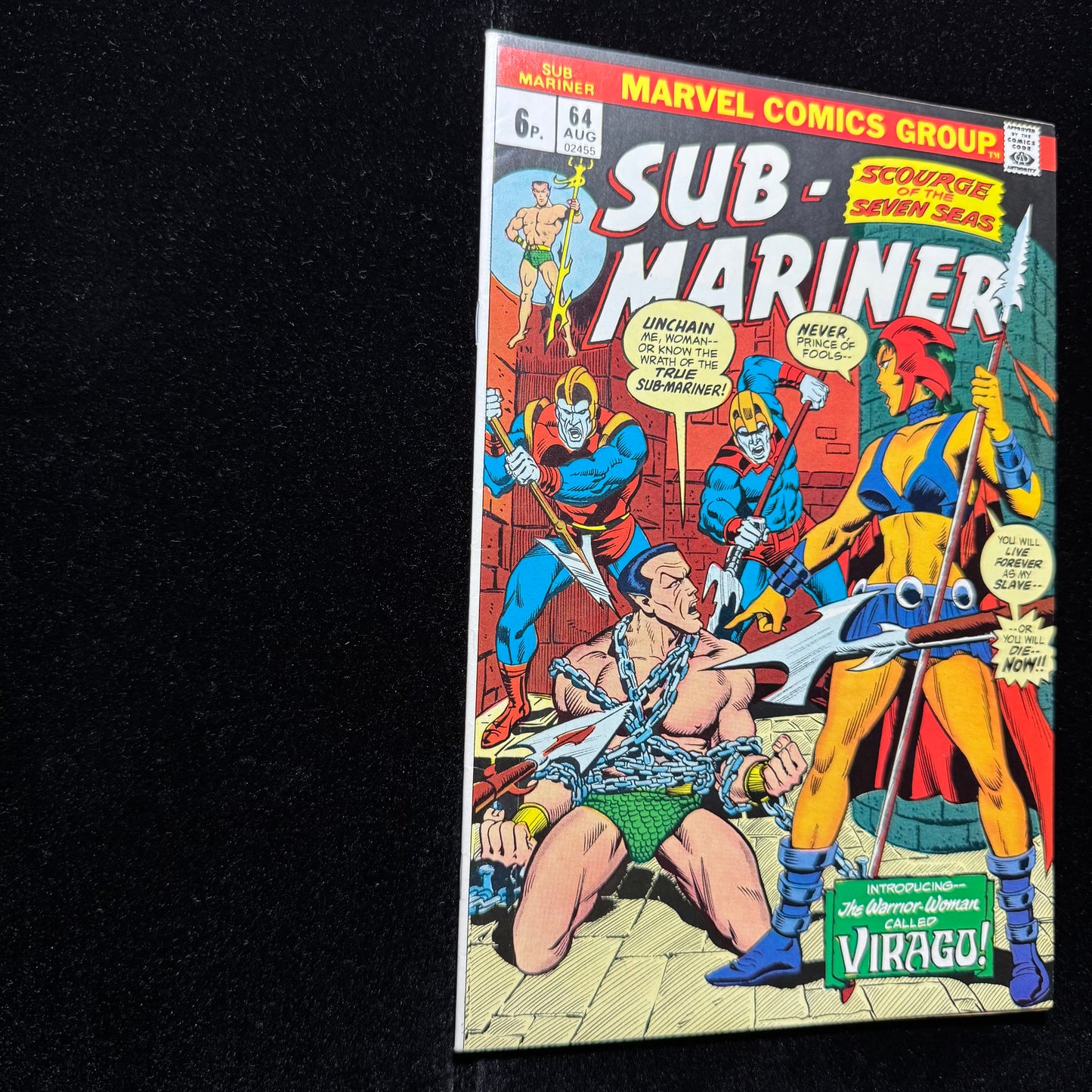 Sub Mariner 64 - Bronze Age Marvel Comics 1973