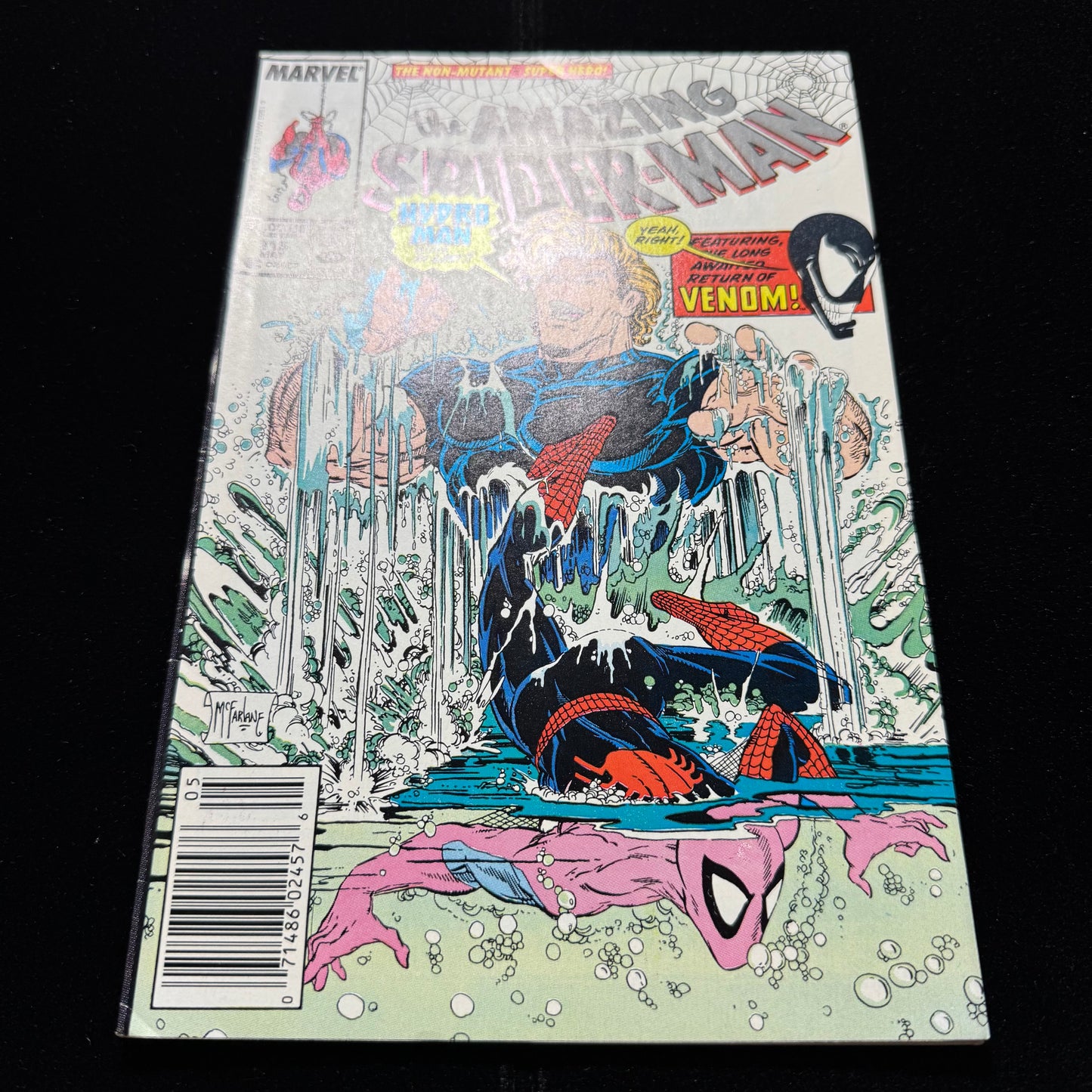 Amazing Spider-Man 315 - Newsstand Edition - 2nd Venom - Copper Age Marvel 1989