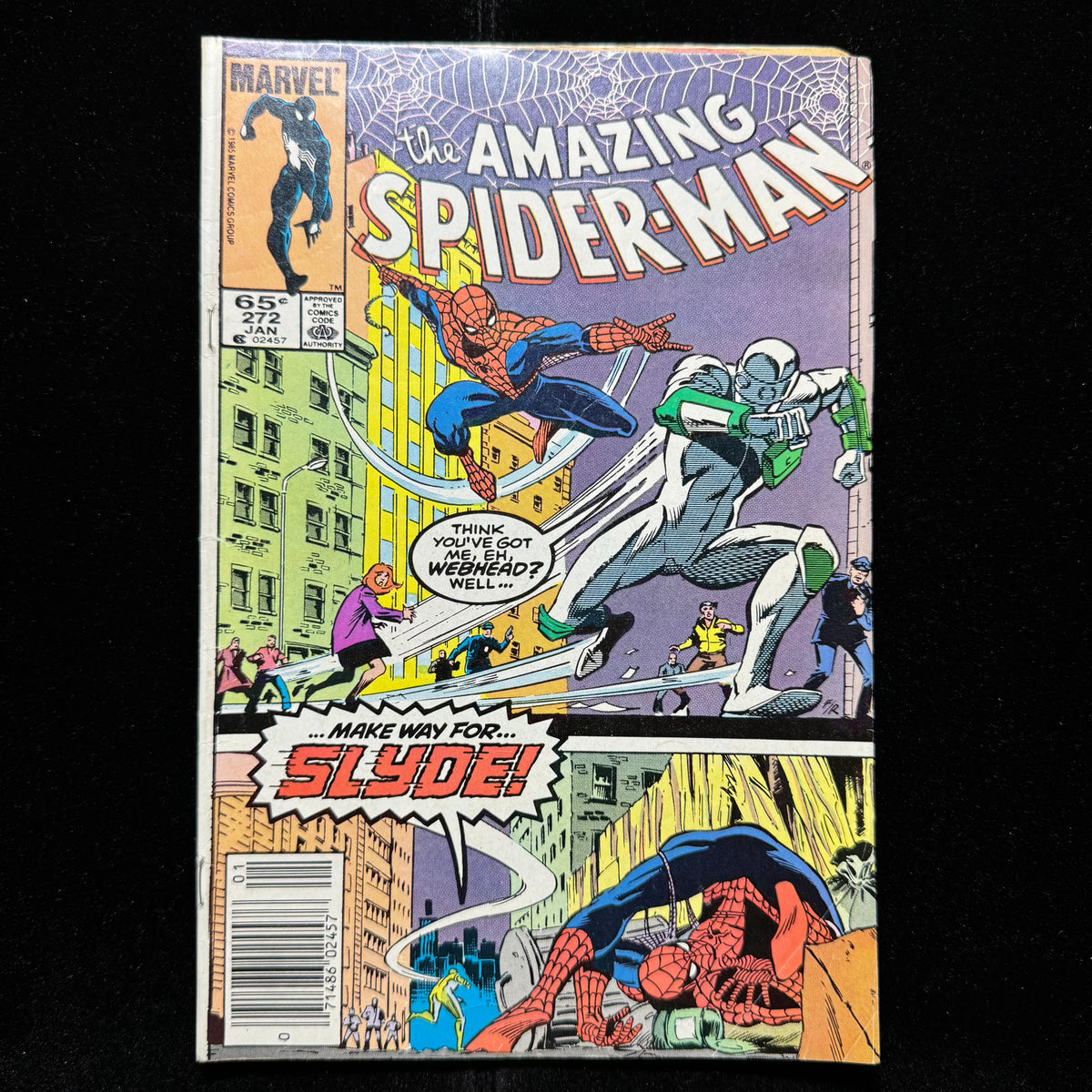 Amazing Spider-Man 272 - Newsstand Edition - Copper Age Marvel Comics 1986