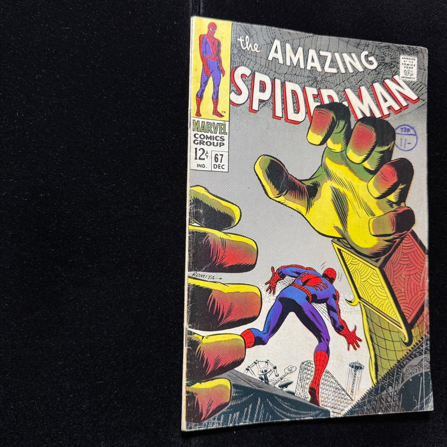 Amazing Spider-Man 67 - 1st App Randy Robertson - Silver Age Marvel Comics 1968